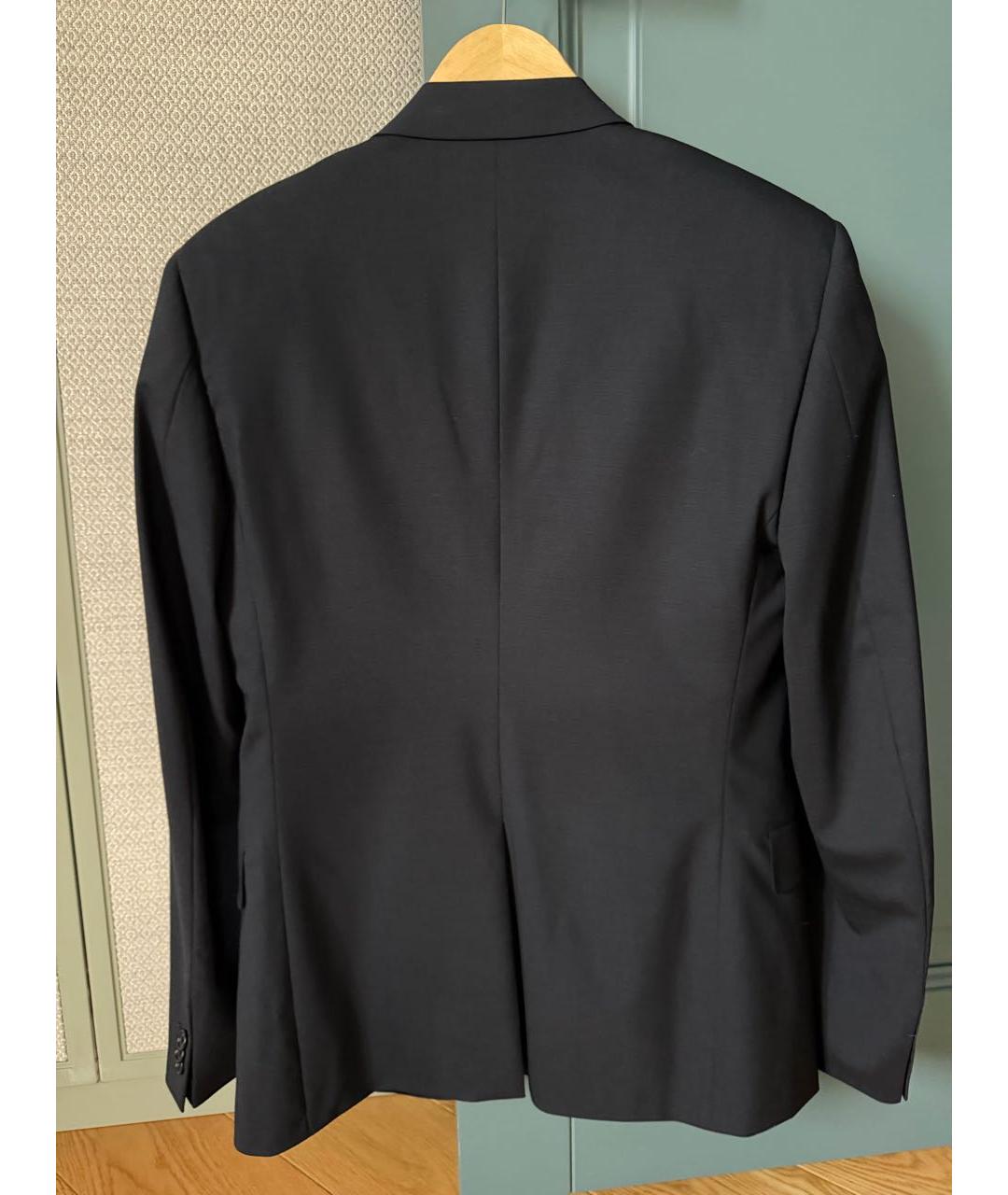 MIU MIU Черный шерстяной пиджак, фото 2