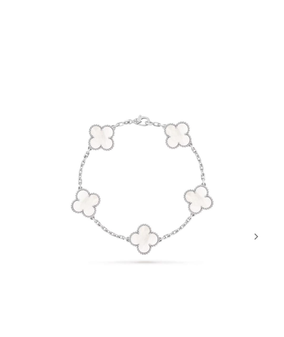 VAN CLEEF & ARPELS Белый браслет из белого золота, фото 3