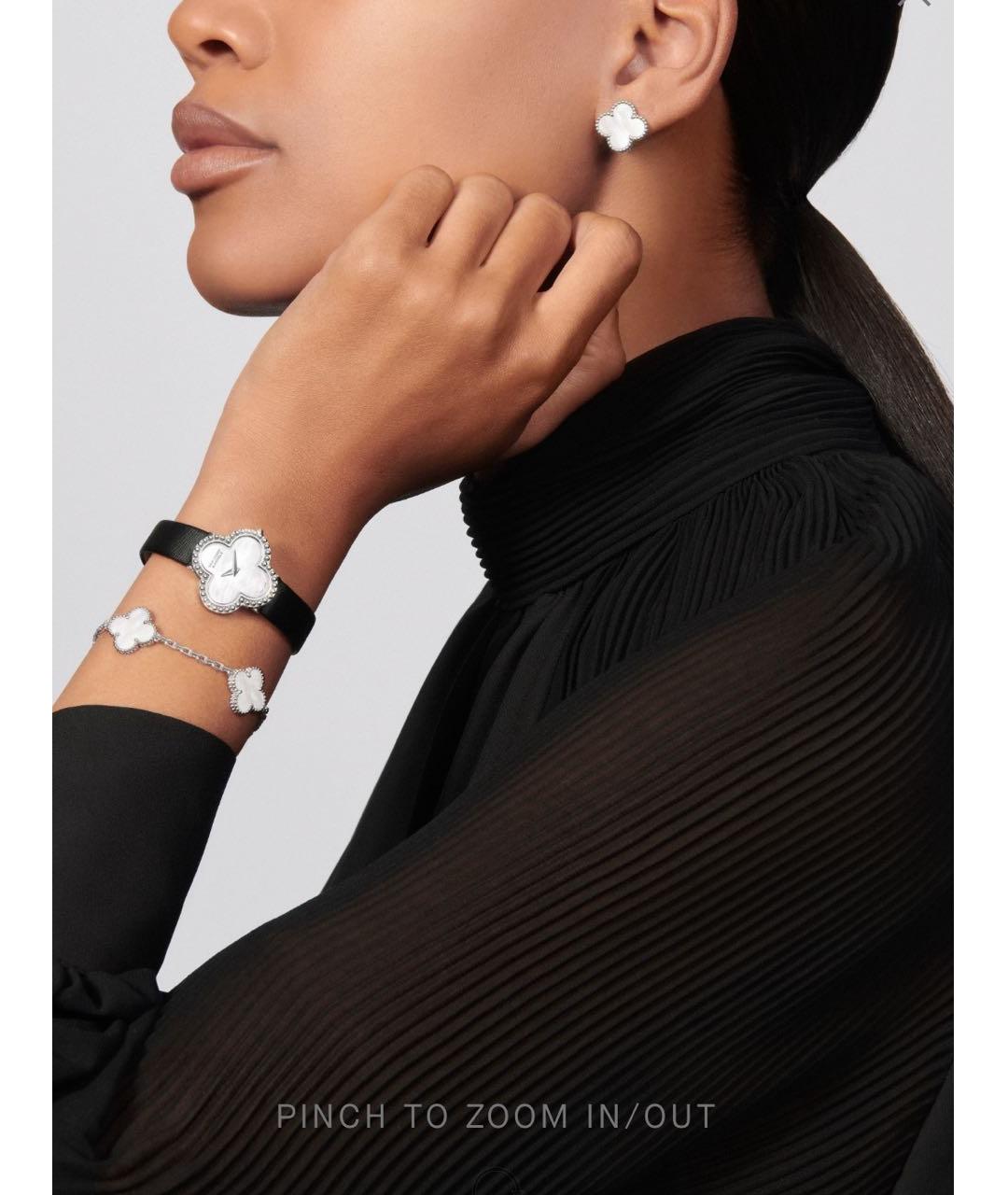 VAN CLEEF & ARPELS Белый браслет из белого золота, фото 2