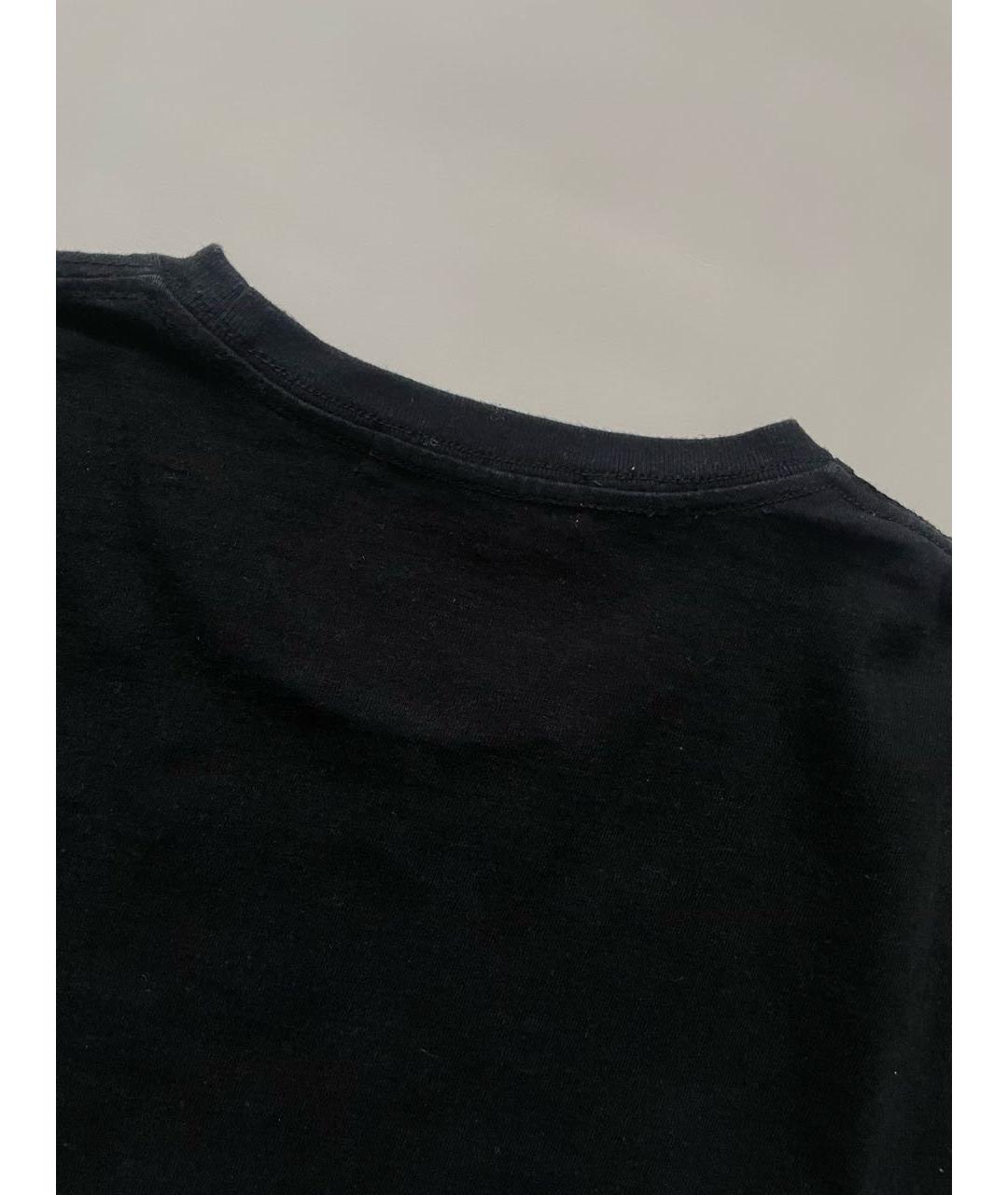 UNDERCOVER Черная хлопковая футболка, фото 4