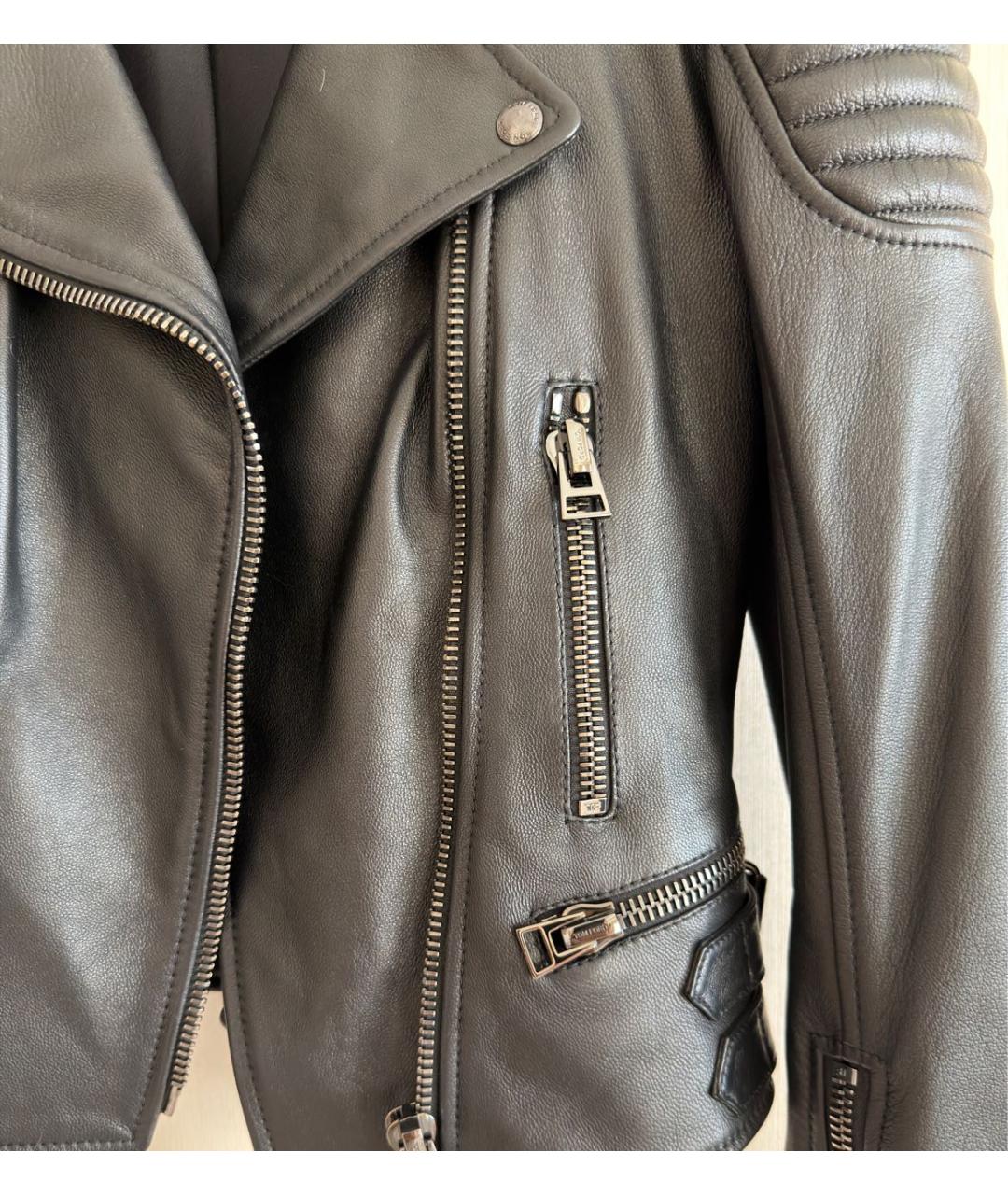 TOM FORD Черная кожаная куртка, фото 7