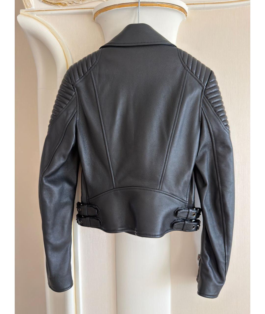 TOM FORD Черная кожаная куртка, фото 3