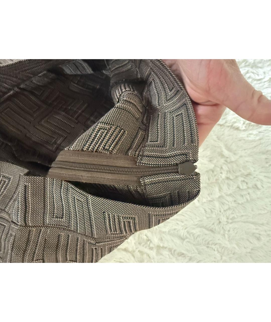 SANDRO Коричневые вискозные шорты, фото 6