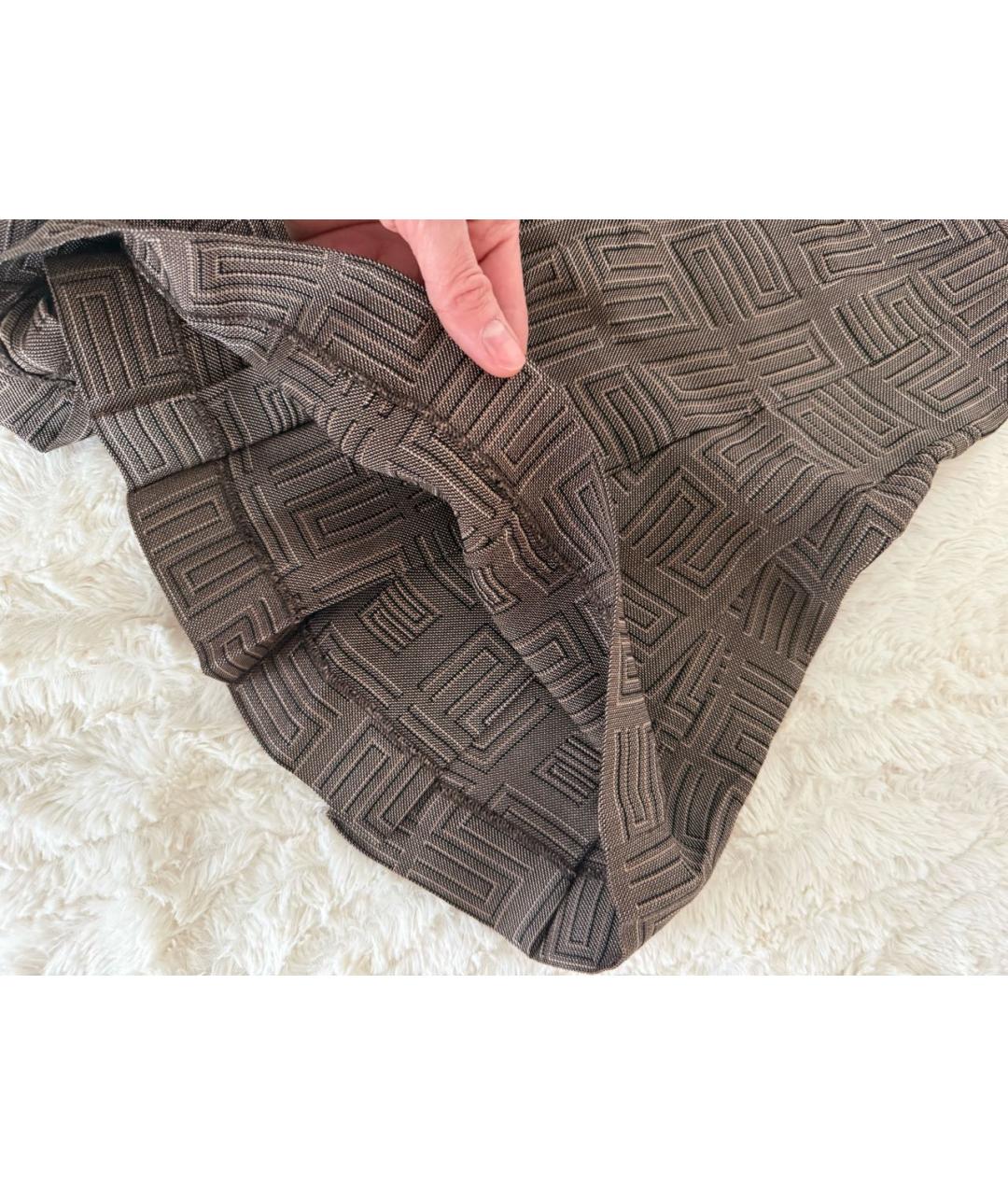 SANDRO Коричневые вискозные шорты, фото 8