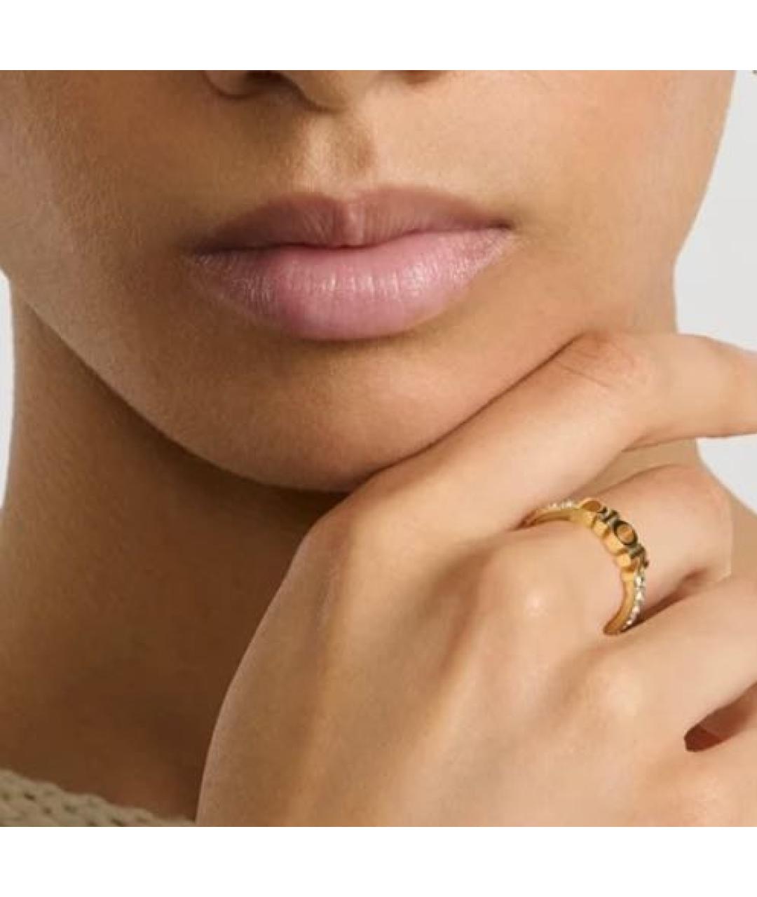 CHRISTIAN DIOR Золотое латунное кольцо, фото 3