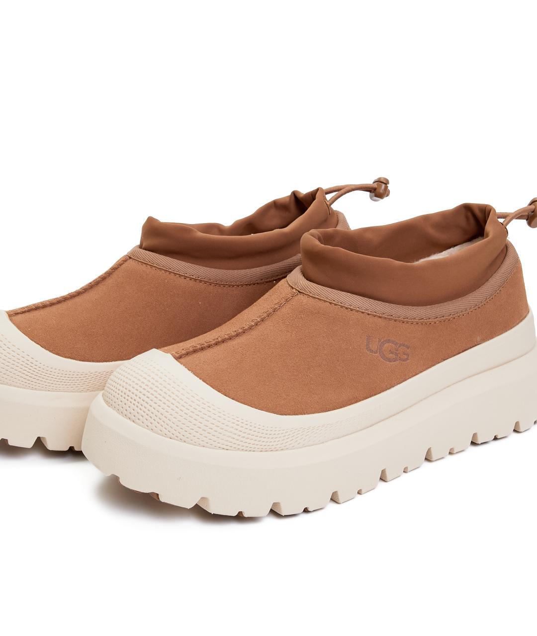 UGG AUSTRALIA Коричневые замшевые ботинки, фото 5