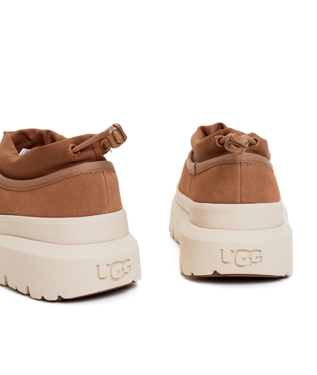 UGG AUSTRALIA Коричневые замшевые ботинки, фото 3