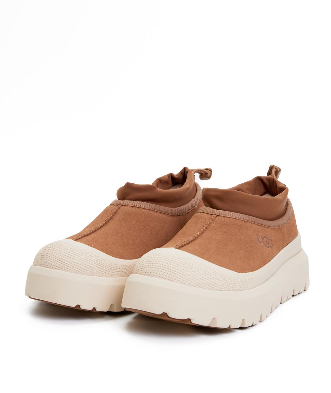 UGG AUSTRALIA Коричневые замшевые ботинки, фото 2