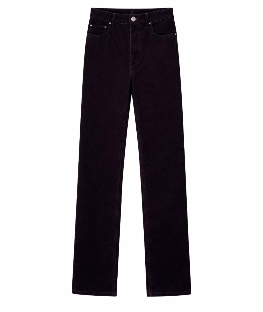 LORO PIANA Бордовые прямые брюки, фото 1