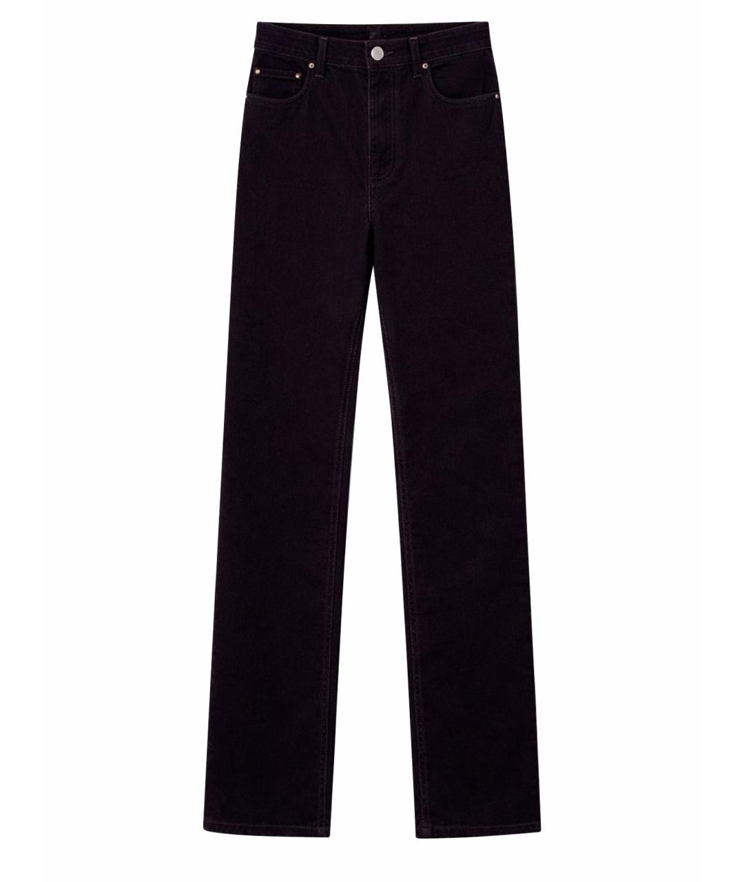 LORO PIANA Бордовые прямые брюки, фото 8