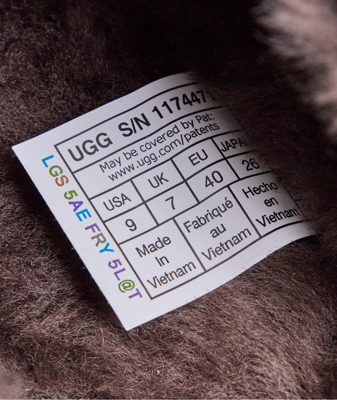 UGG AUSTRALIA Коричневые замшевые мюли, фото 4