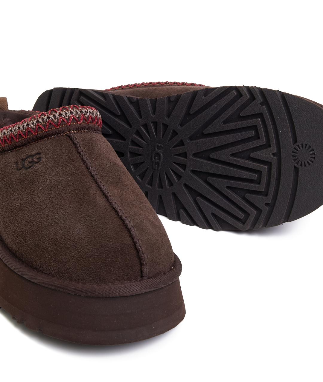 UGG AUSTRALIA Коричневые замшевые мюли, фото 6