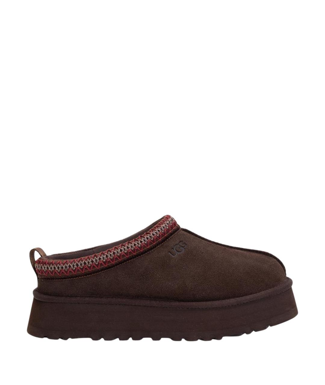 UGG AUSTRALIA Коричневые замшевые мюли, фото 1