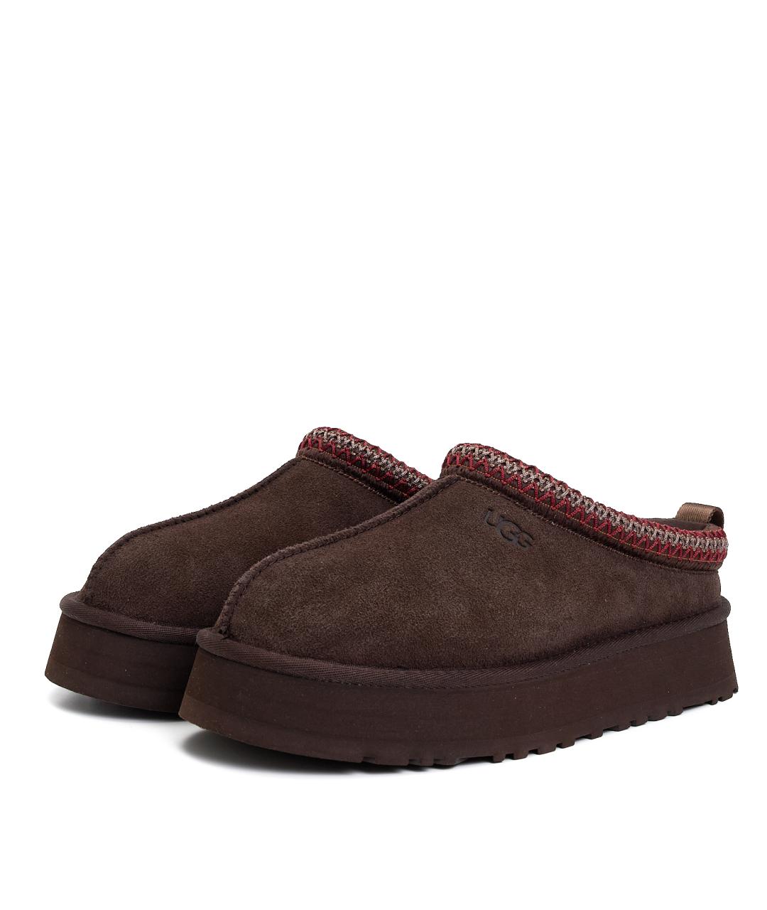 UGG AUSTRALIA Коричневые замшевые мюли, фото 2