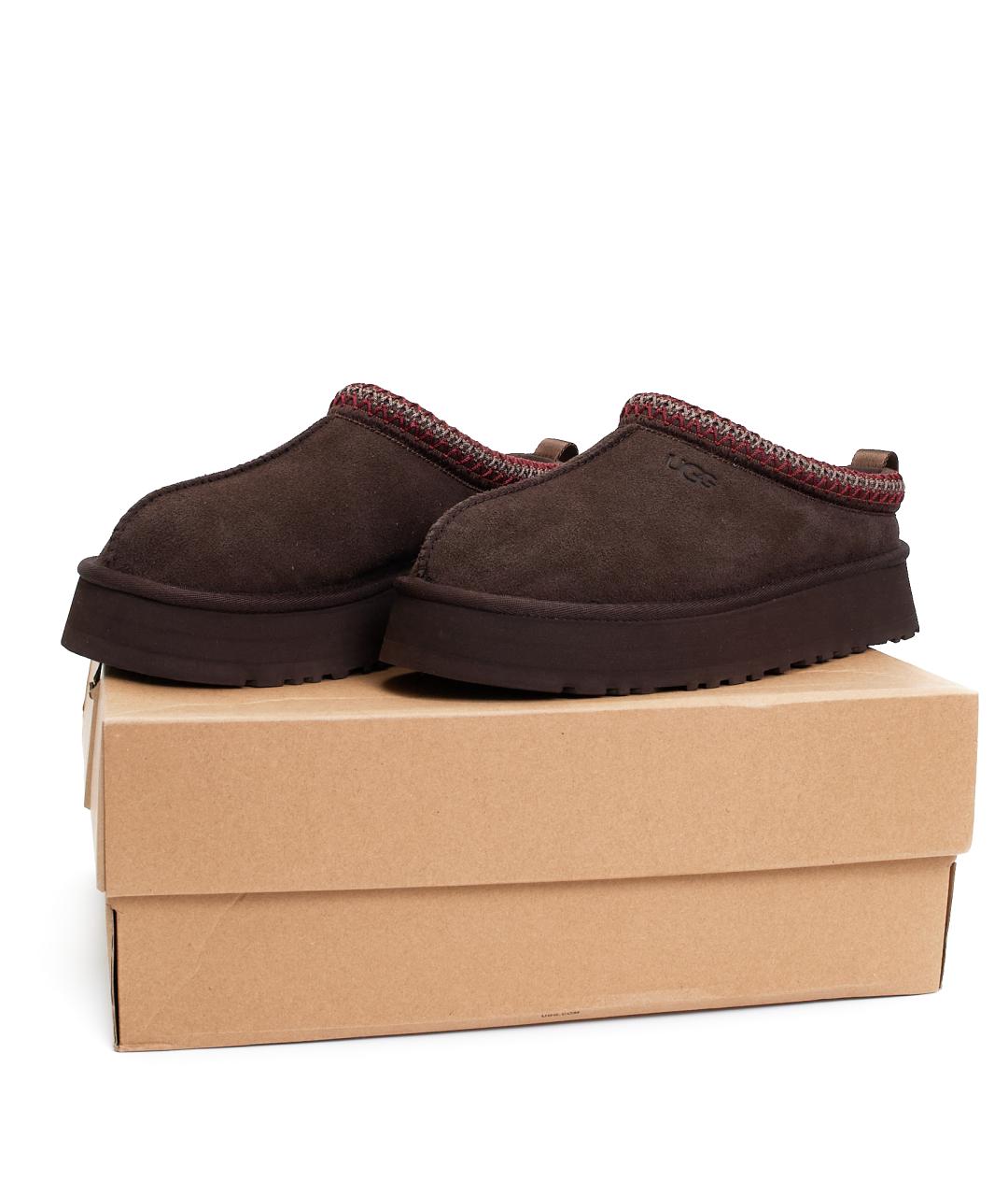 UGG AUSTRALIA Коричневые замшевые мюли, фото 7