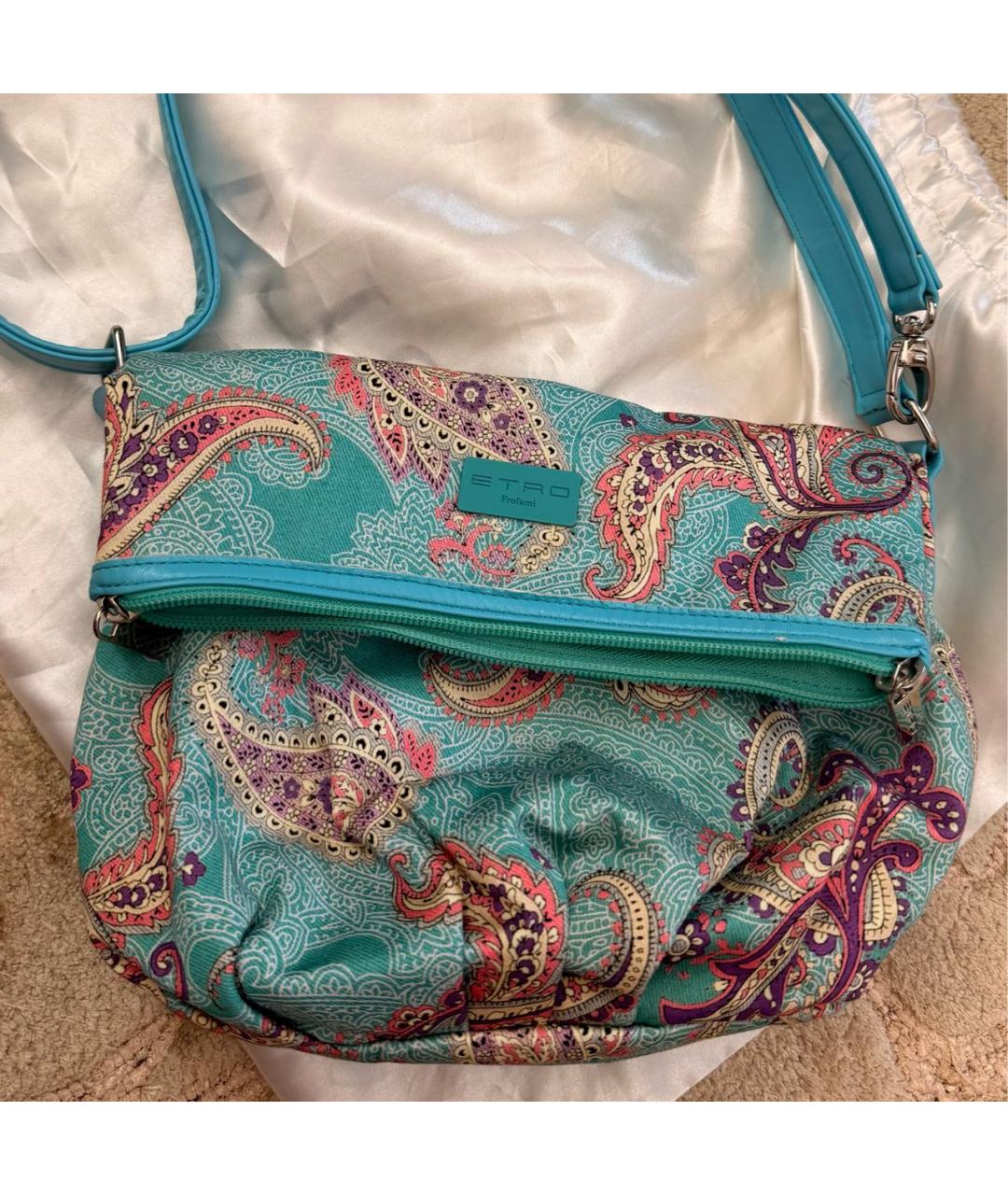 ETRO Мульти тканевая сумка с короткими ручками, фото 2