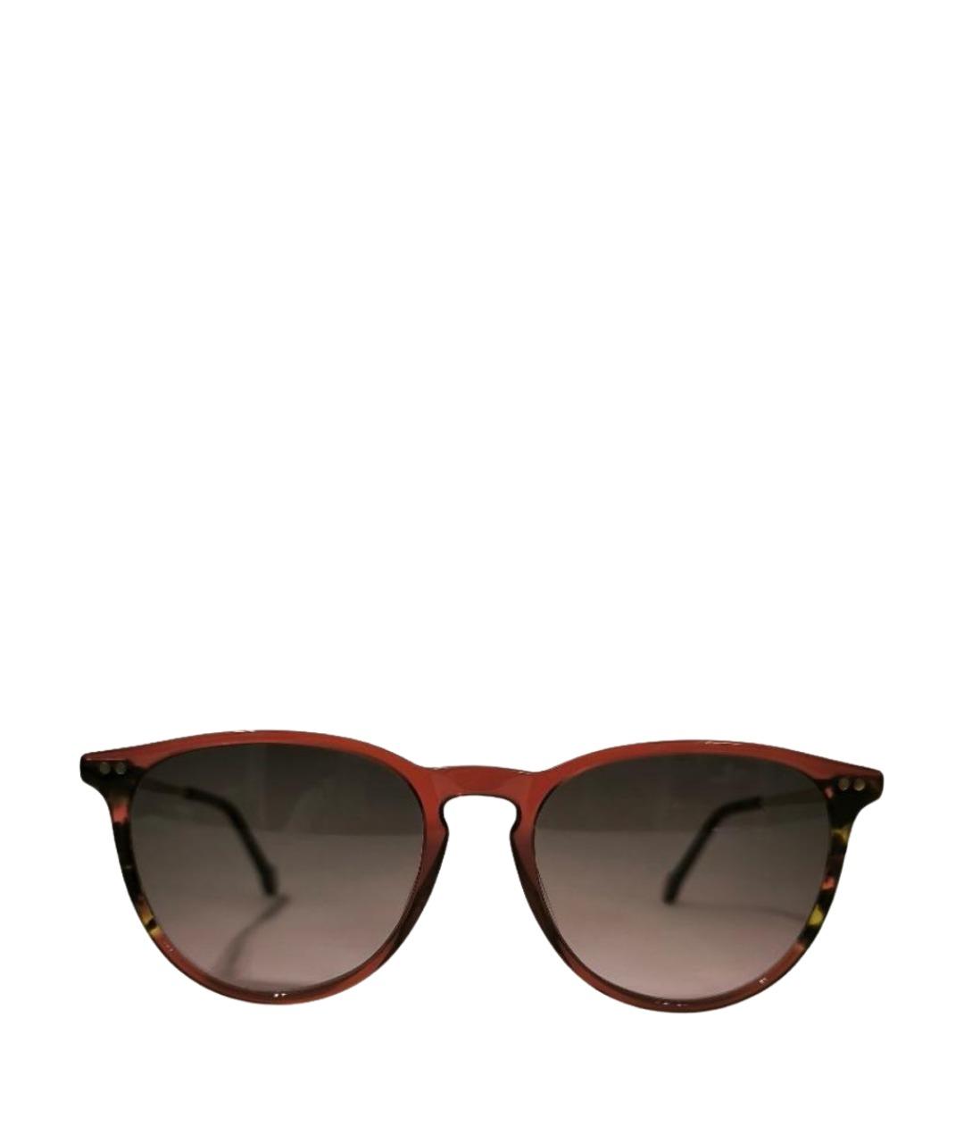 CAROLINA HERRERA Бордовые солнцезащитные очки, фото 1