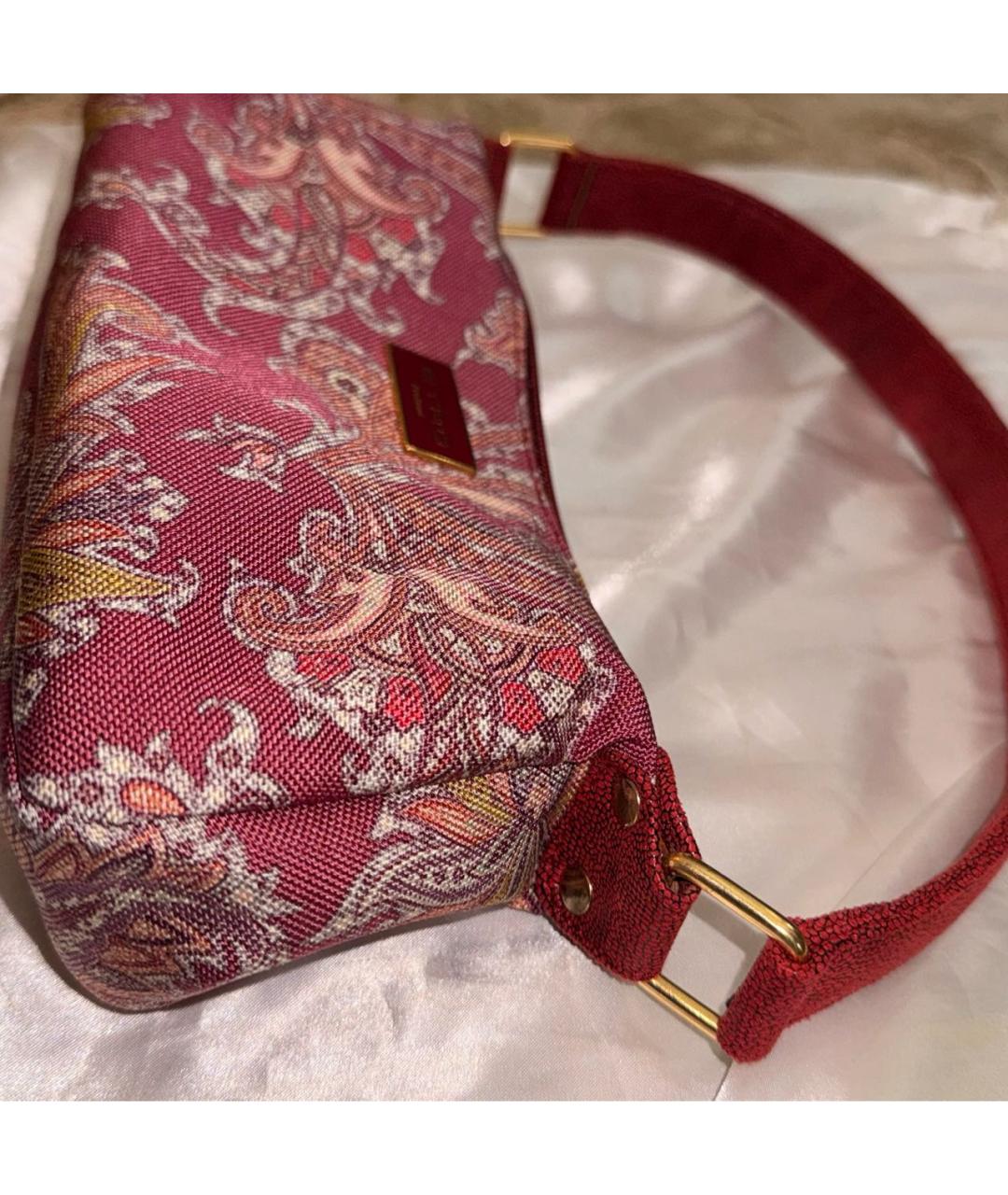 ETRO Мульти хлопковая сумка с короткими ручками, фото 8