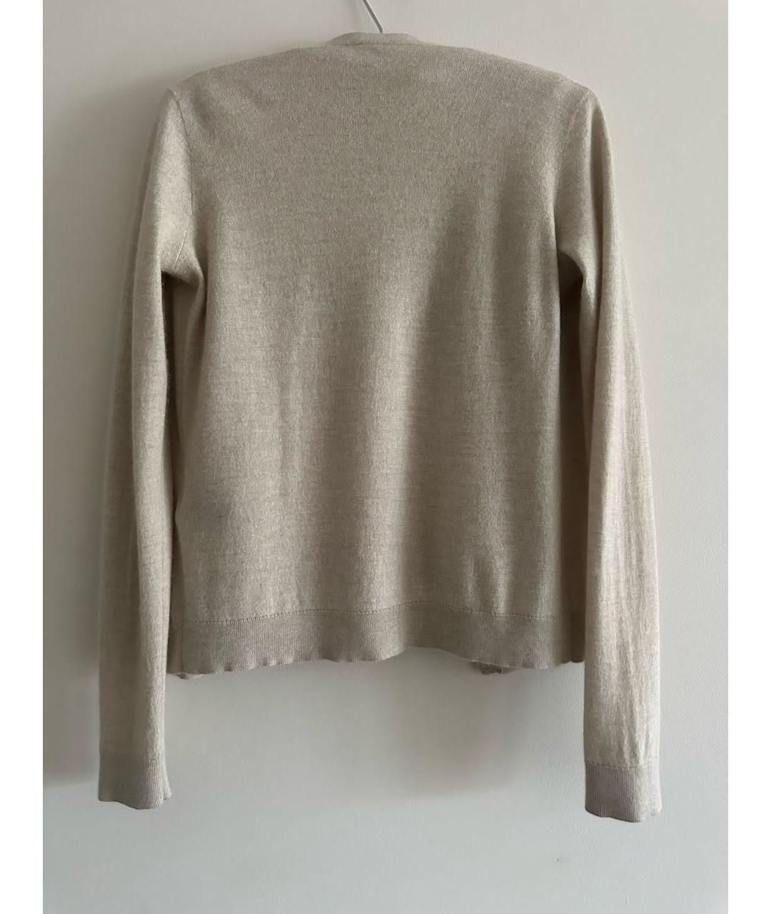 RALPH LAUREN Бежевый кашемировый кардиган, фото 2