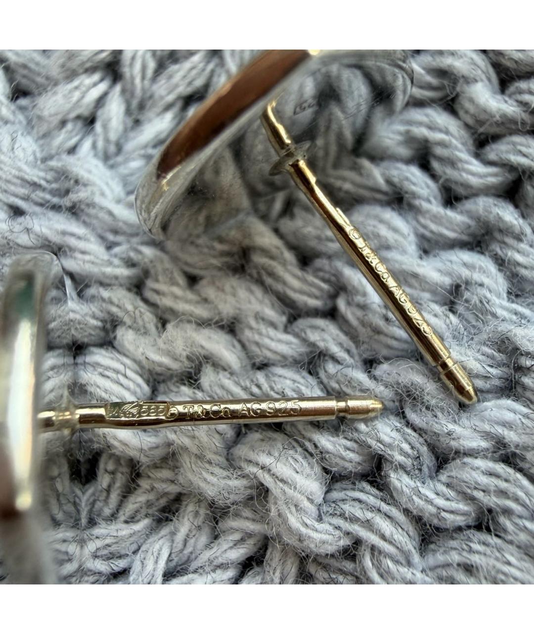 TIFFANY&CO Серебряные серебряные серьги, фото 6