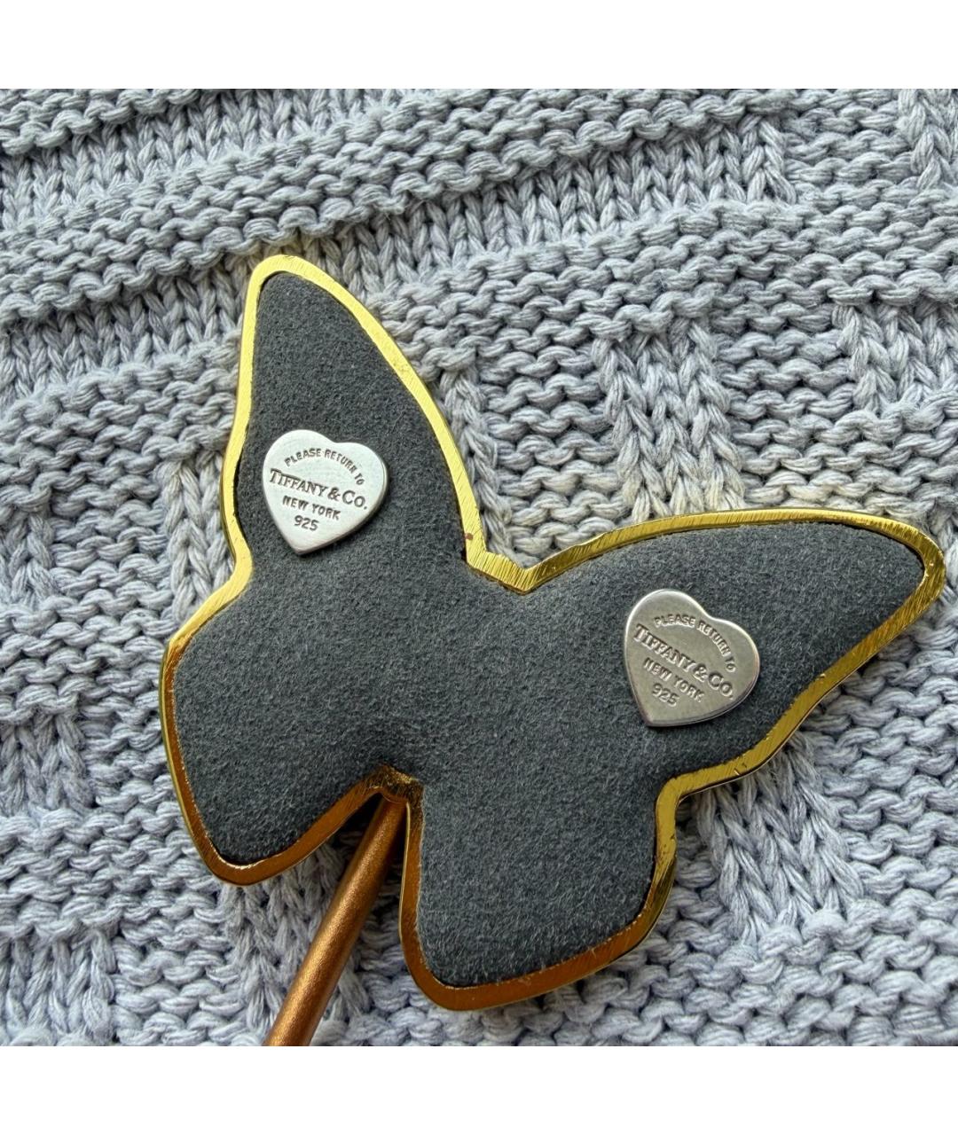 TIFFANY&CO Серебряные серебряные серьги, фото 3