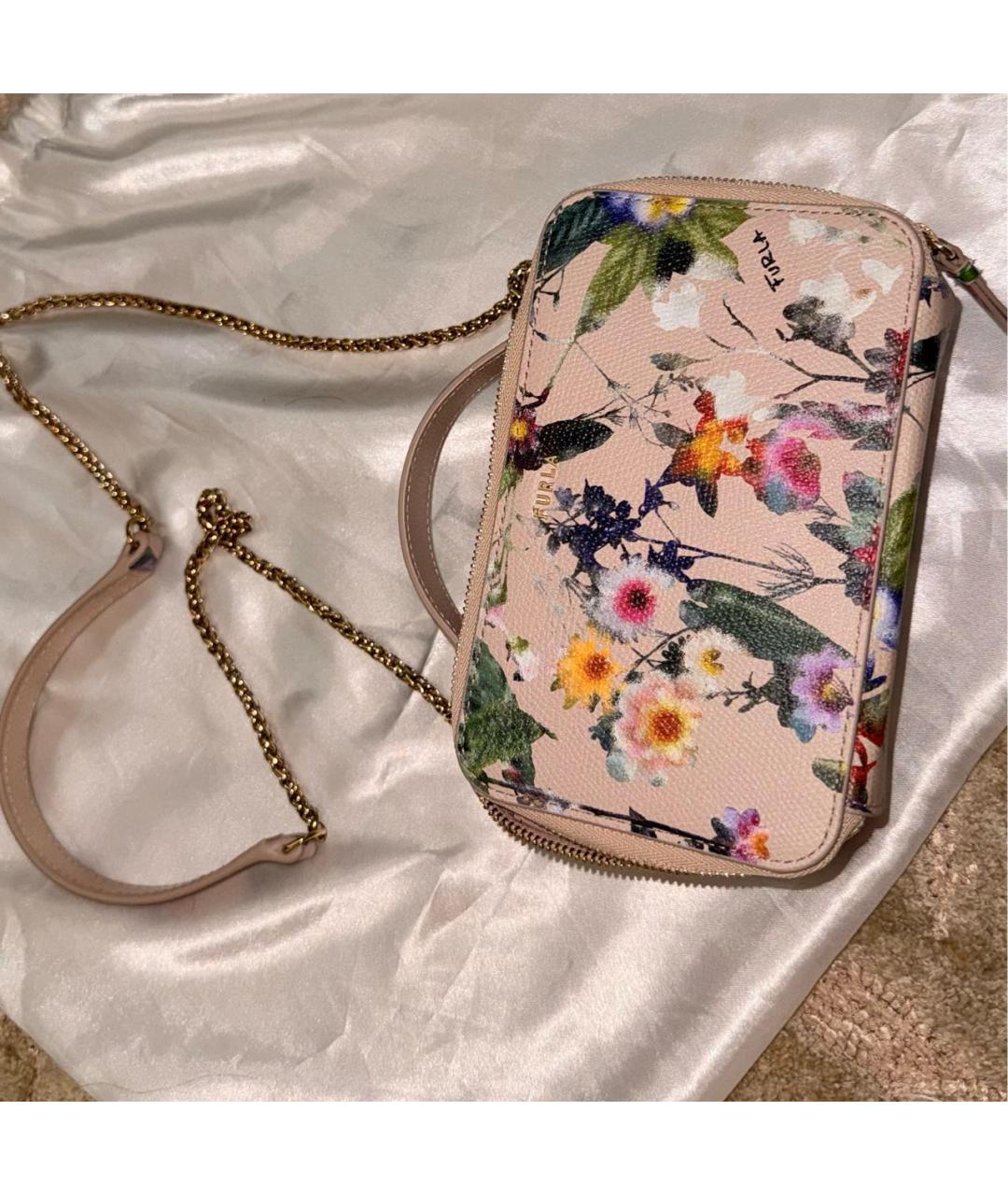 FURLA Мульти кожаная сумка через плечо, фото 5