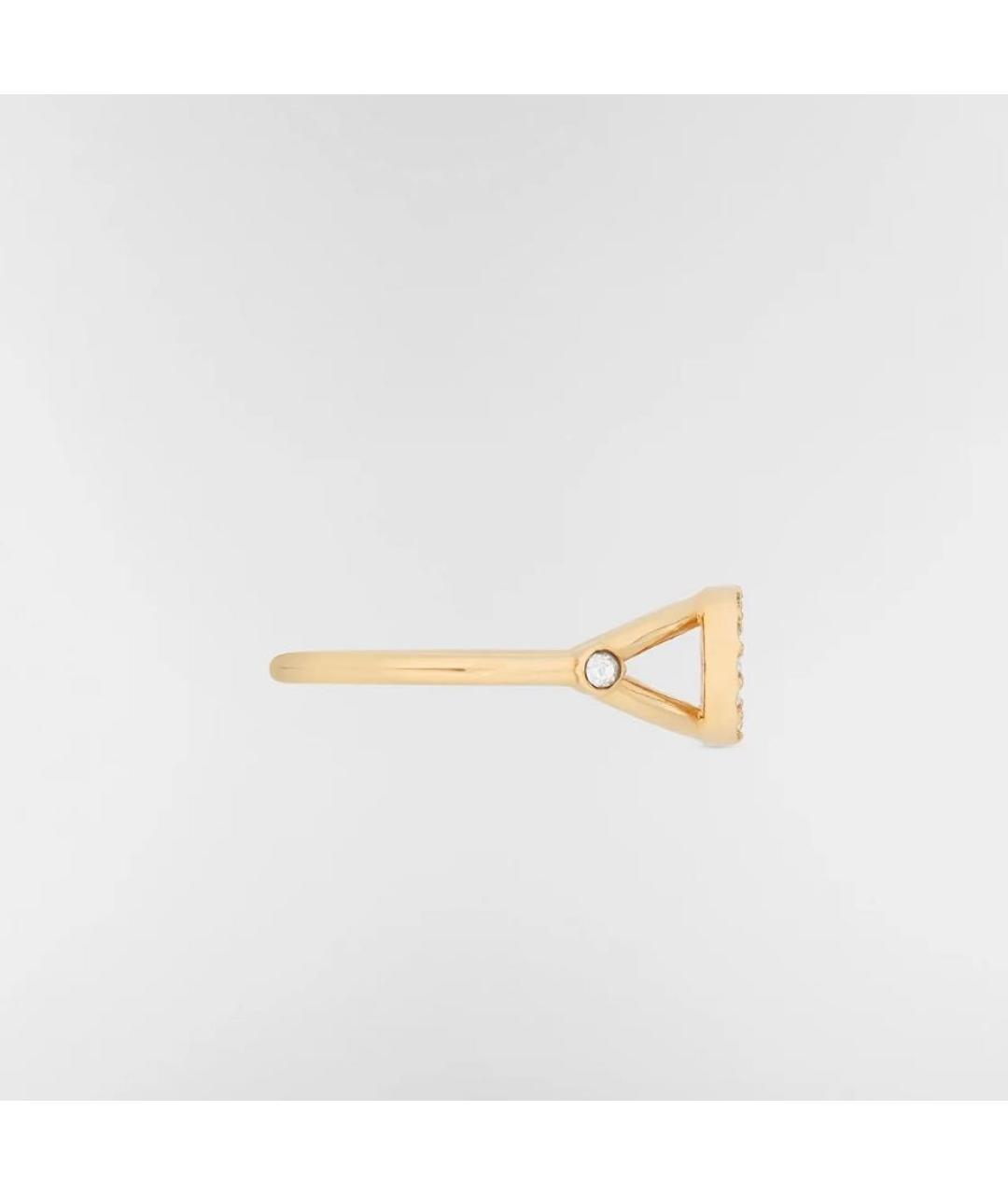 CHRISTIAN DIOR Золотое латунное кольцо, фото 7