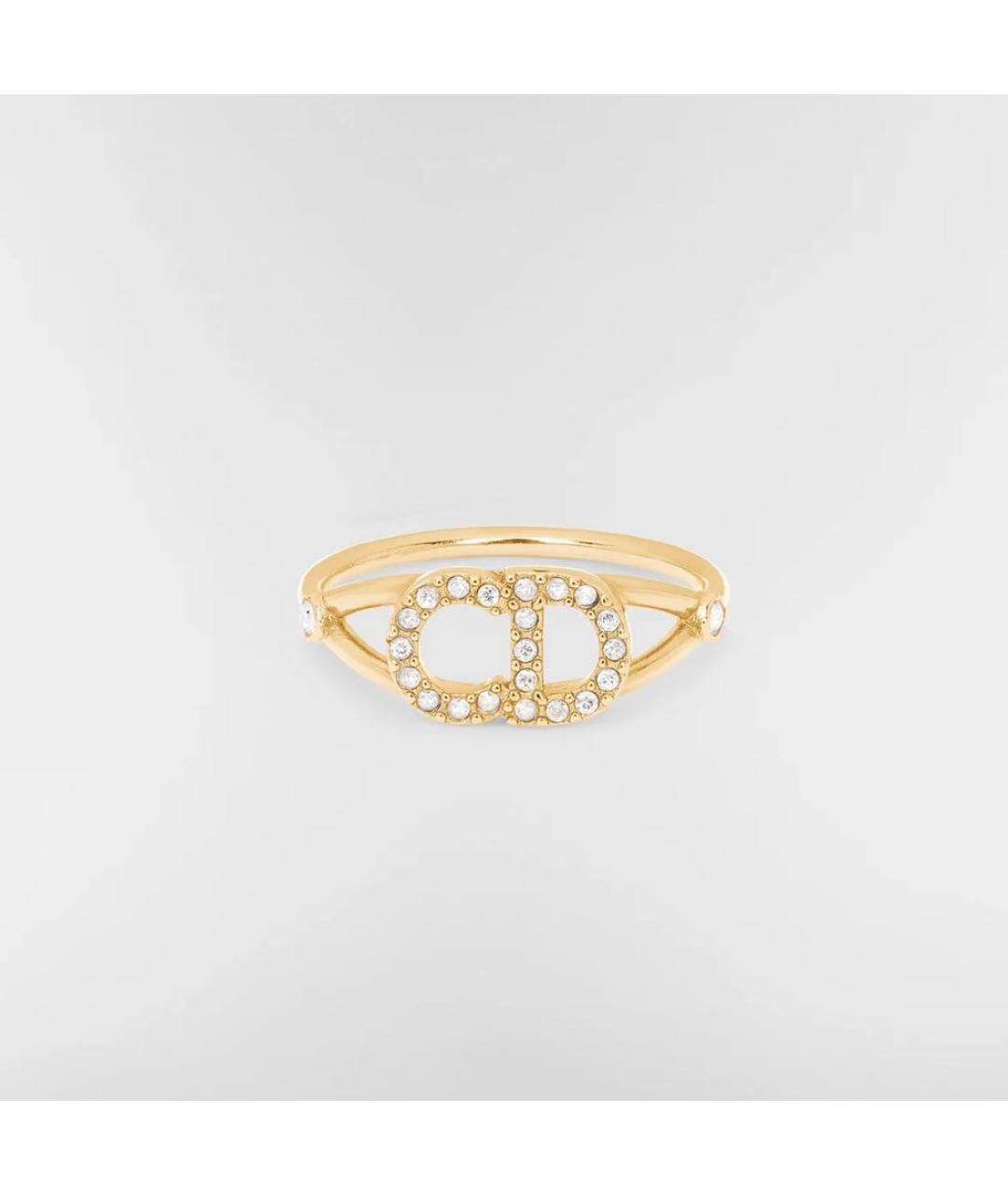CHRISTIAN DIOR Золотое латунное кольцо, фото 9