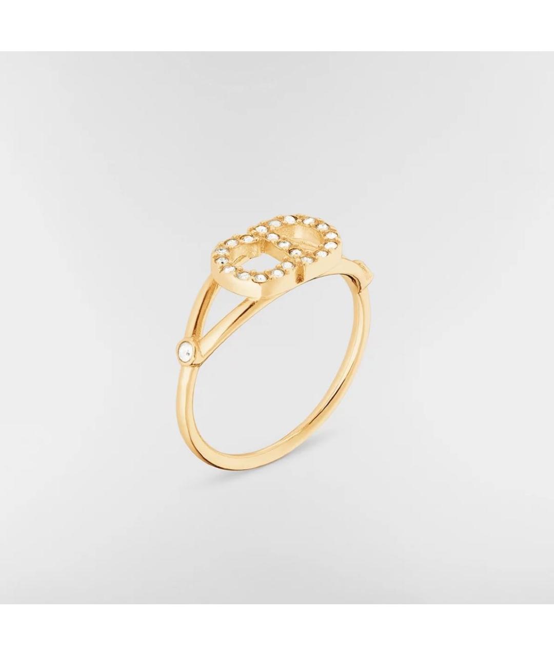 CHRISTIAN DIOR Золотое латунное кольцо, фото 2