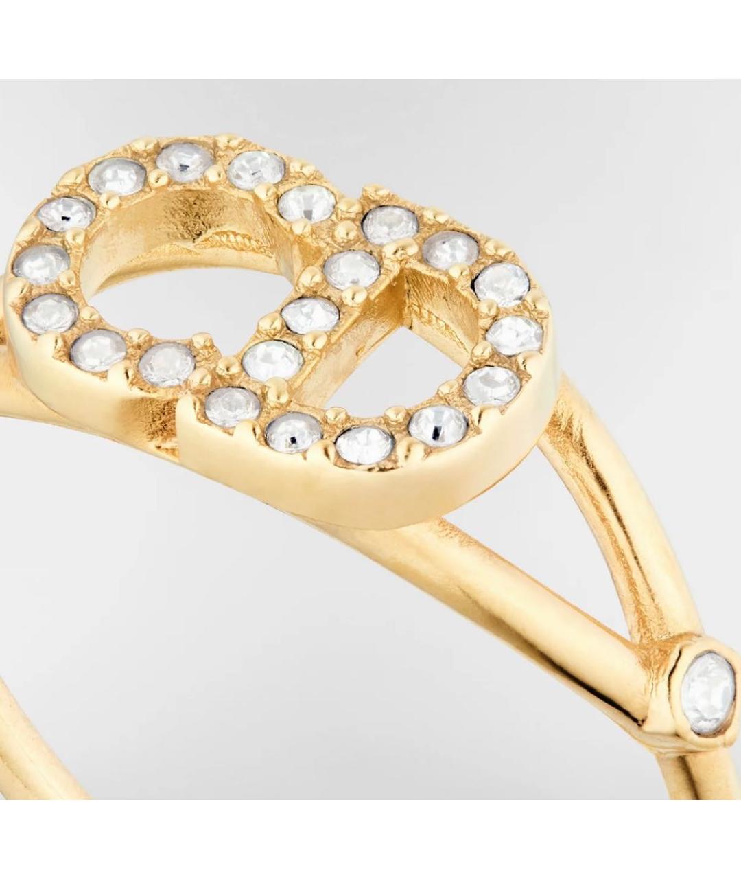 CHRISTIAN DIOR Золотое латунное кольцо, фото 3