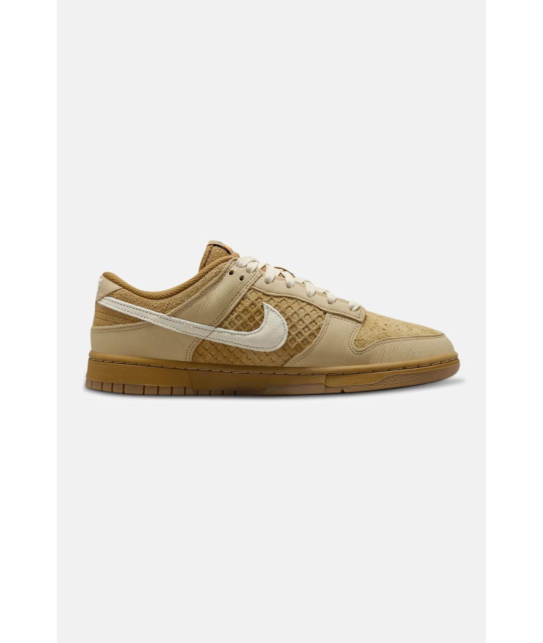 NIKE Коричневые замшевые низкие кроссовки / кеды, фото 7