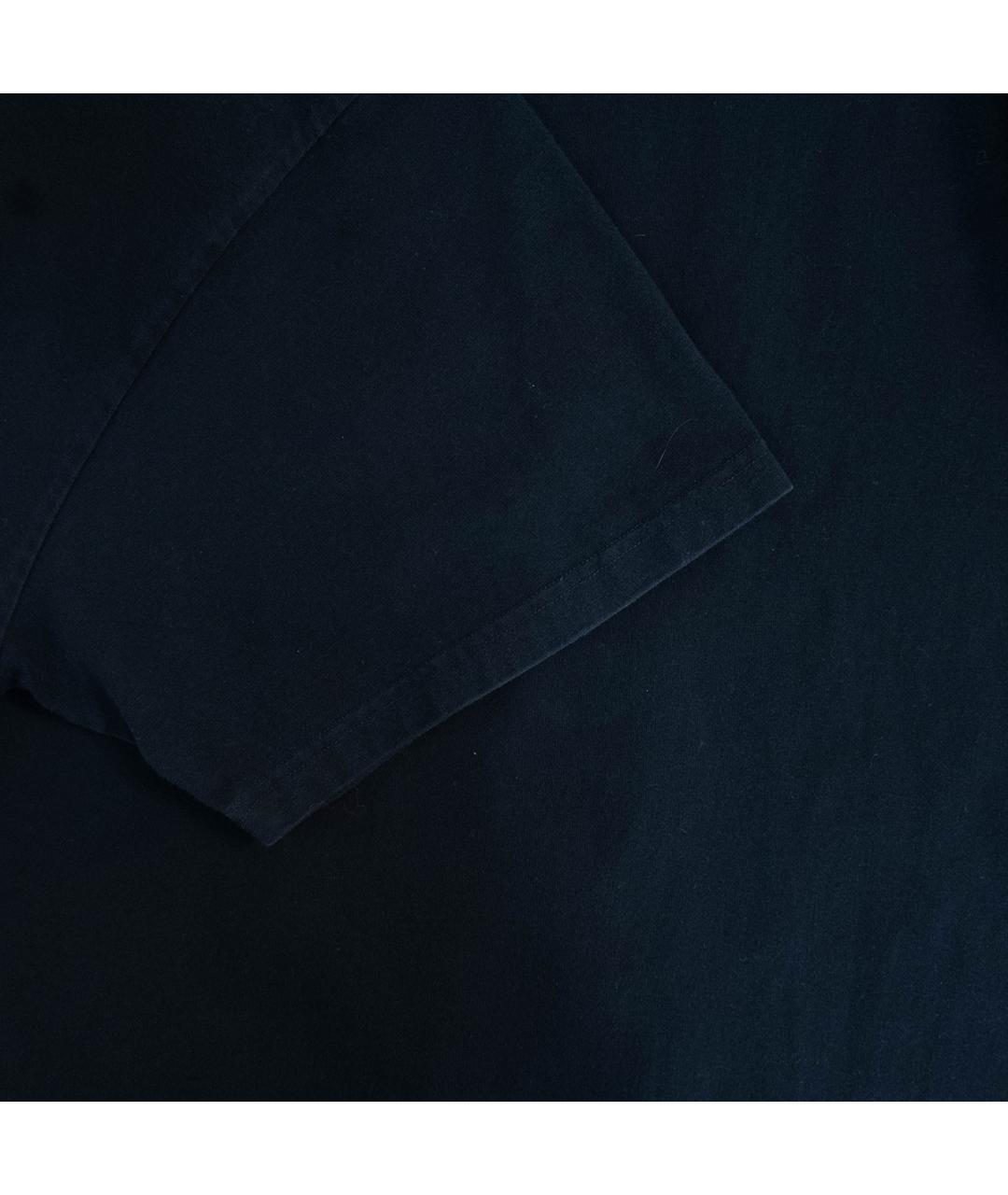 BALENCIAGA Черная хлопковая футболка, фото 5