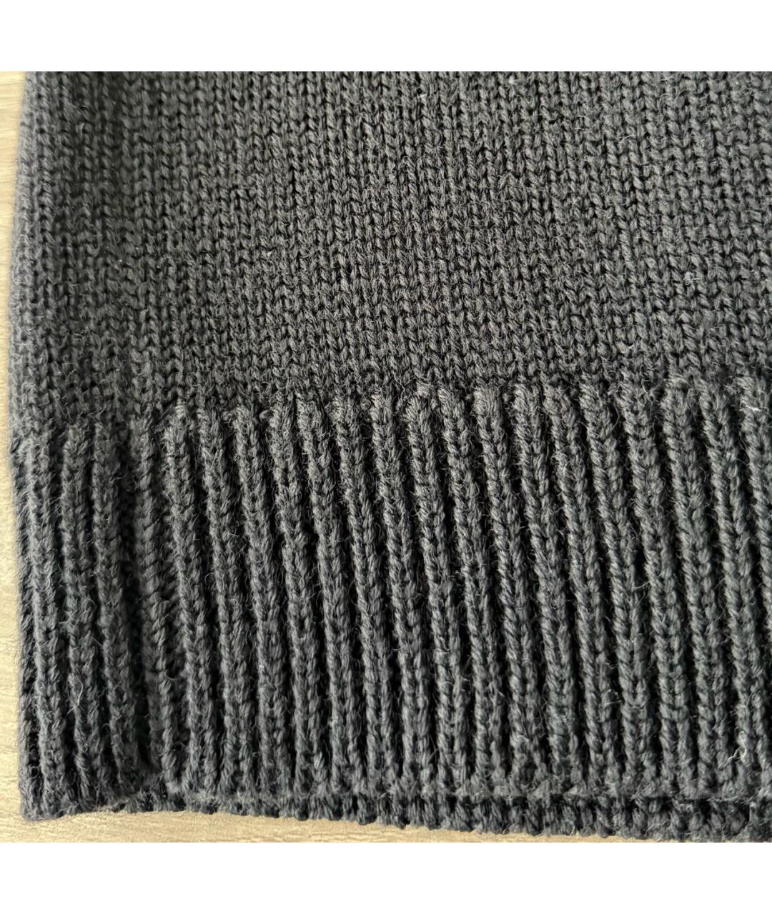 GUCCI Черный шерстяной джемпер / свитер, фото 5