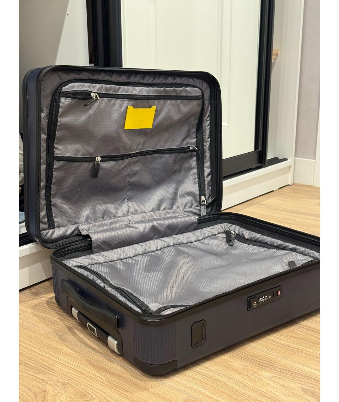 MONTBLANC Темно-синий чемодан, фото 4