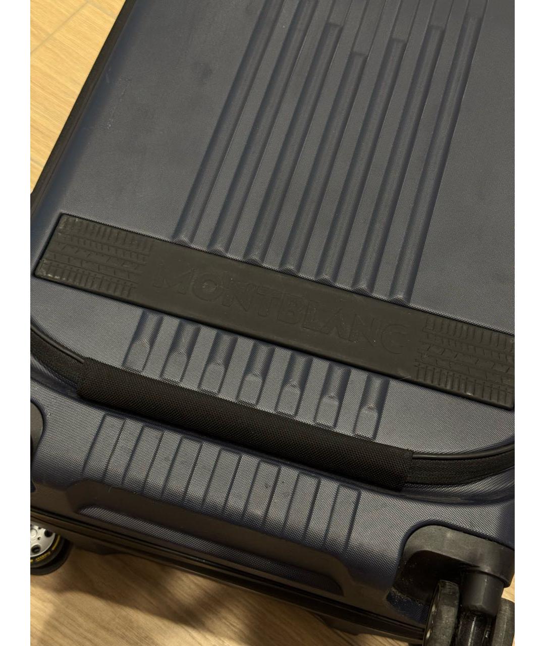 MONTBLANC Темно-синий чемодан, фото 6