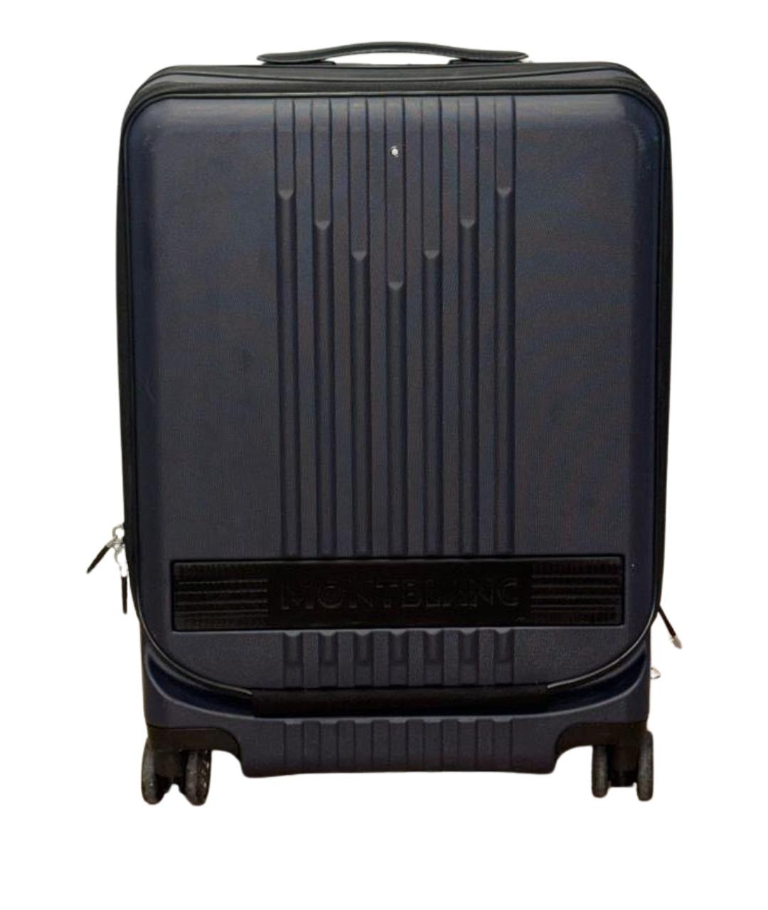 MONTBLANC Темно-синий чемодан, фото 1