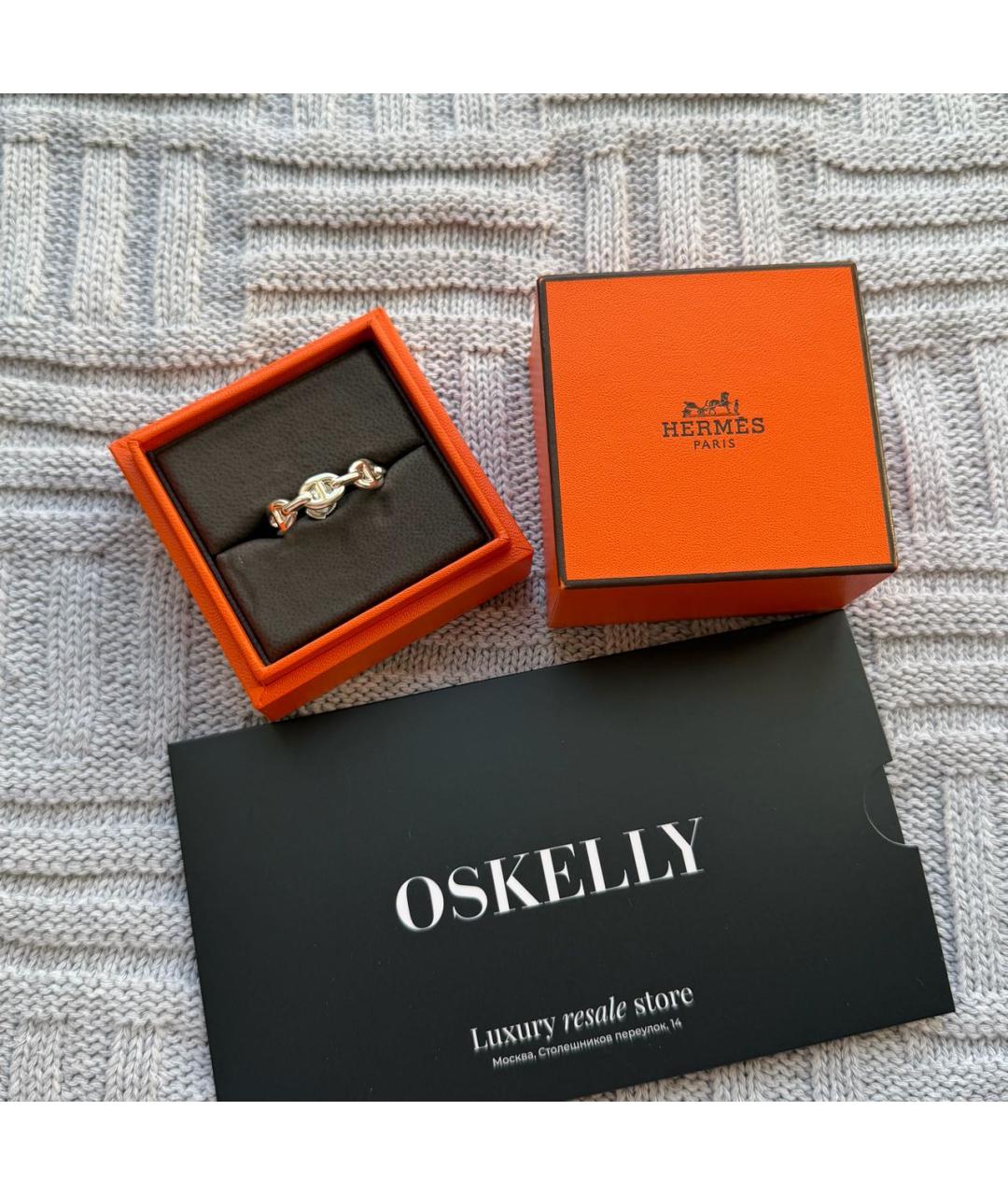 HERMES Серебряные серебряные серьги, фото 2