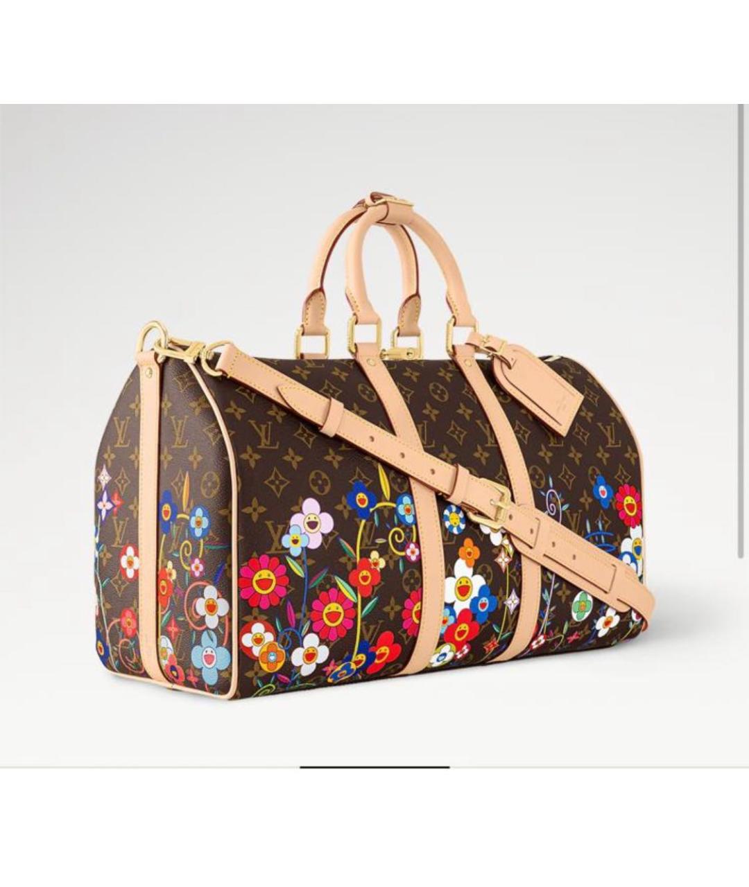 LOUIS VUITTON Коричневая дорожная/спортивная сумка, фото 2