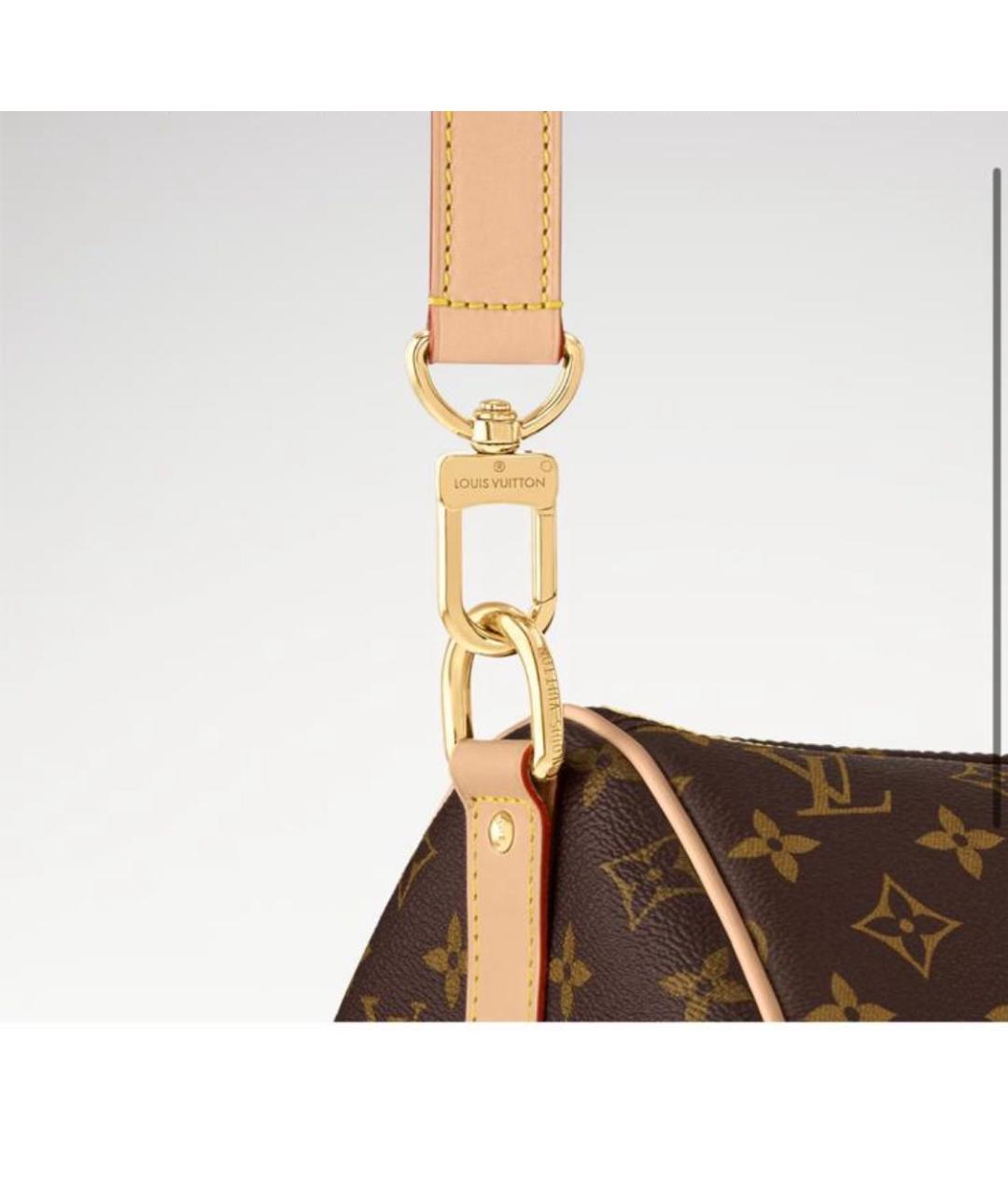 LOUIS VUITTON Коричневая дорожная/спортивная сумка, фото 5