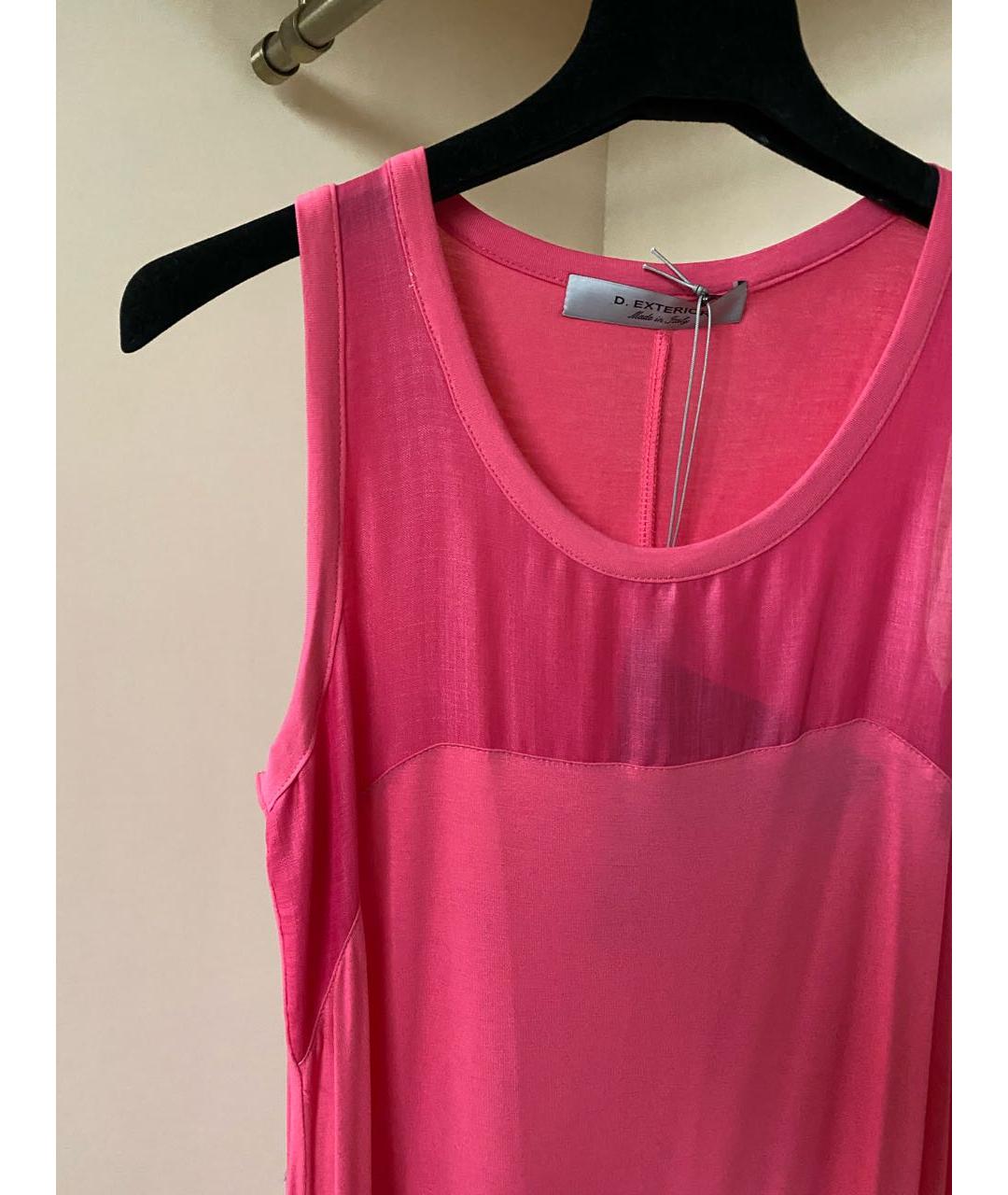 D.EXTERIOR Розовый вискозный сарафан, фото 7