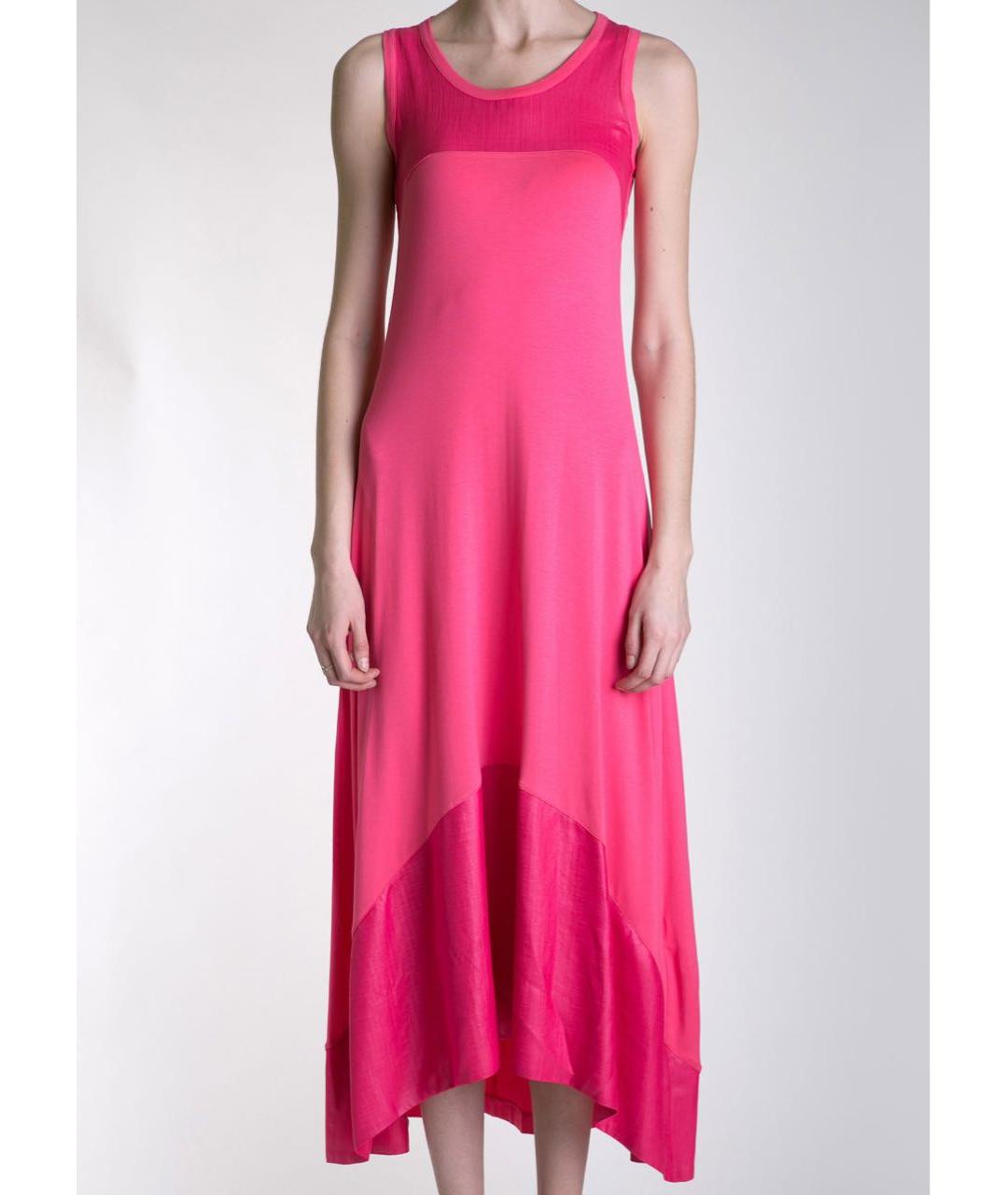 D.EXTERIOR Розовый вискозный сарафан, фото 4