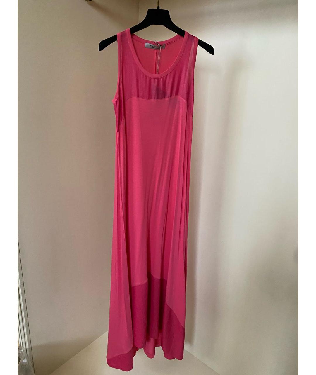 D.EXTERIOR Розовый вискозный сарафан, фото 6