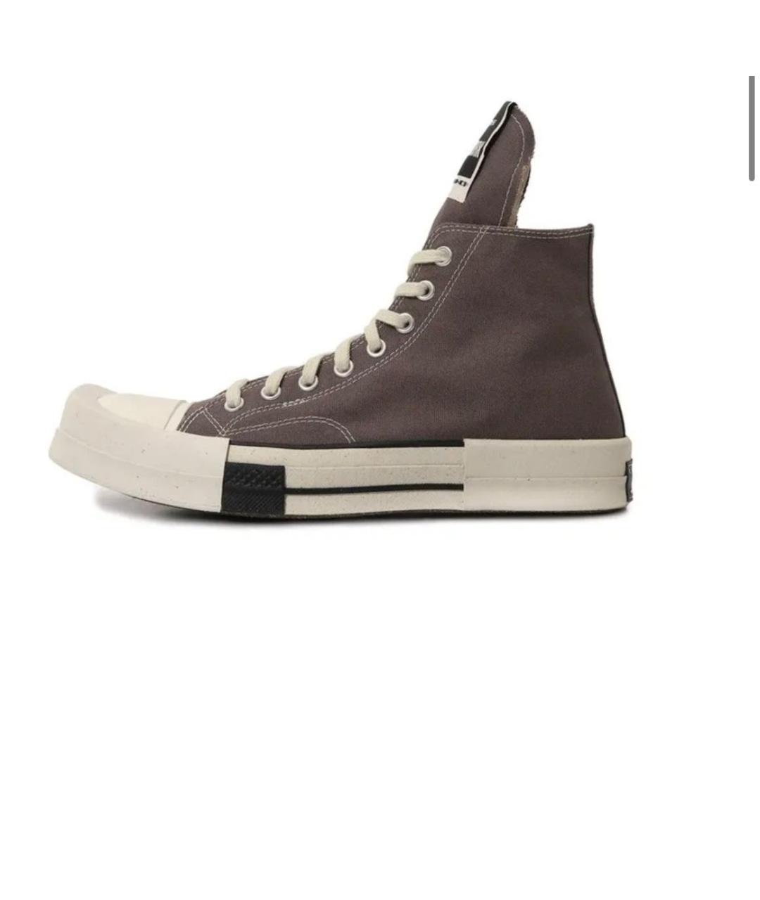 CONVERSE Серые текстильные кеды, фото 5