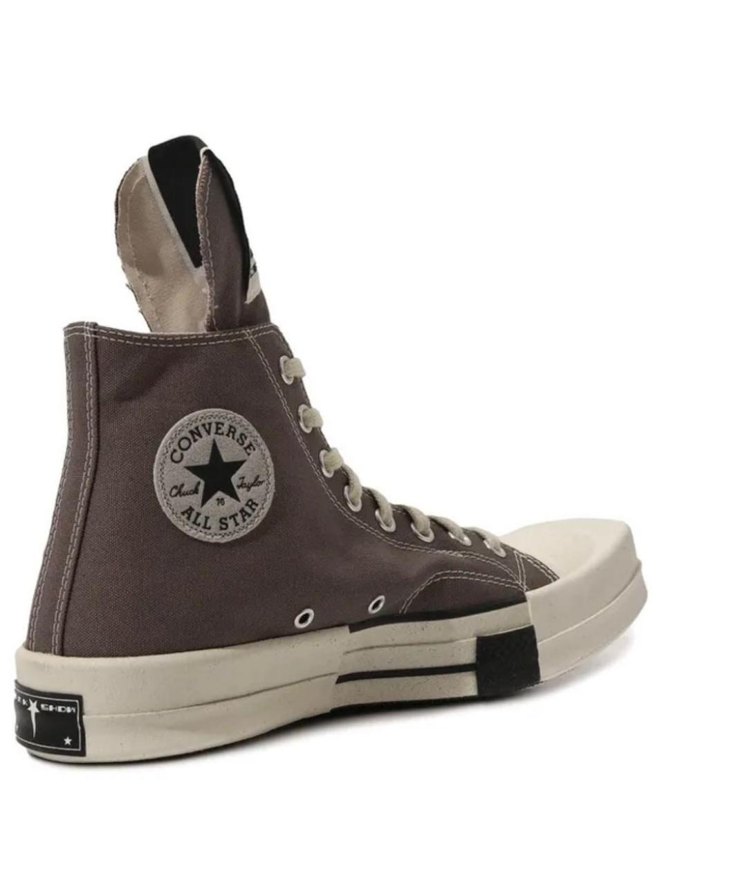 CONVERSE Серые текстильные кеды, фото 2