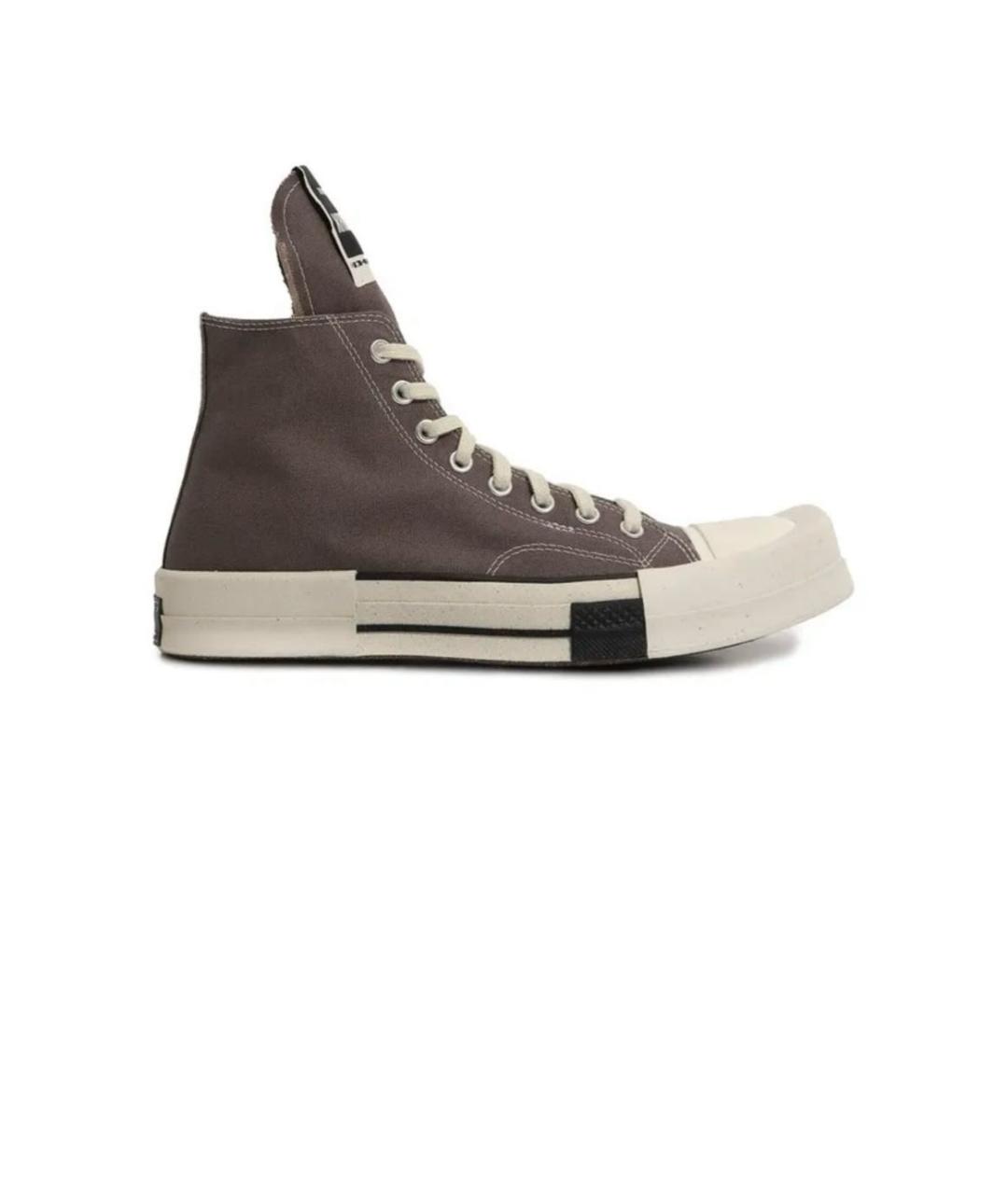 CONVERSE Серые текстильные кеды, фото 7