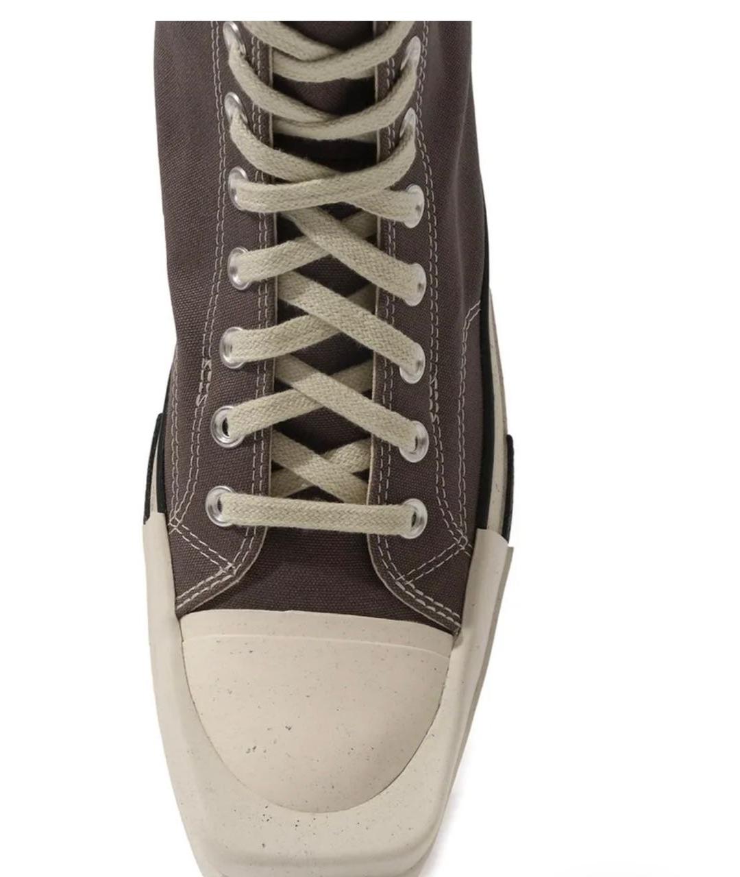 CONVERSE Серые текстильные кеды, фото 3