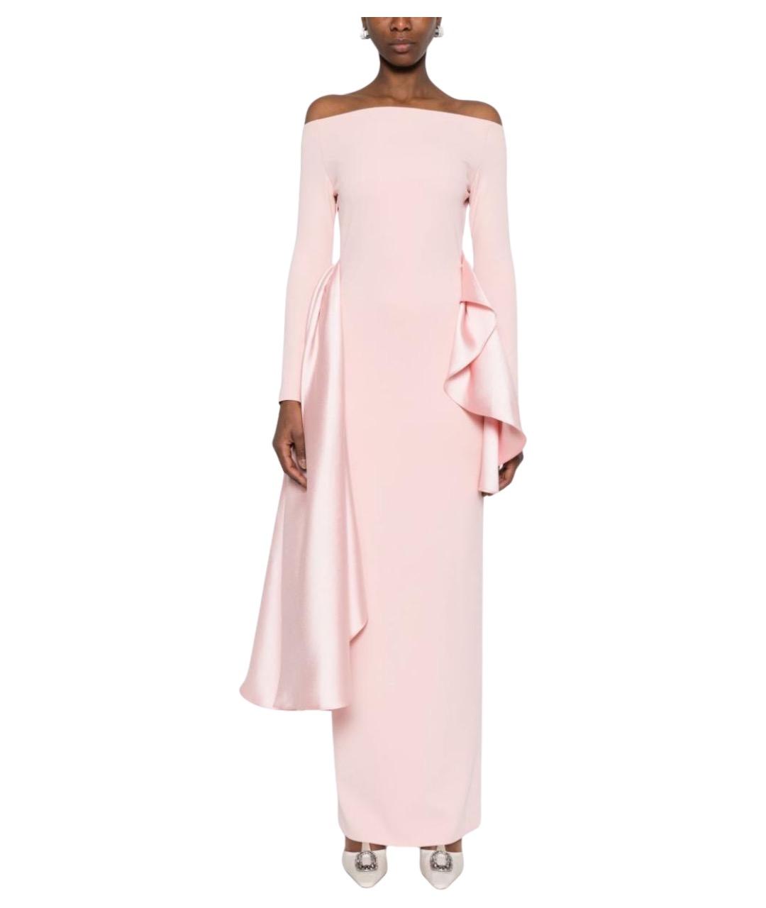 SOLACE LONDON Розовое платье, фото 1