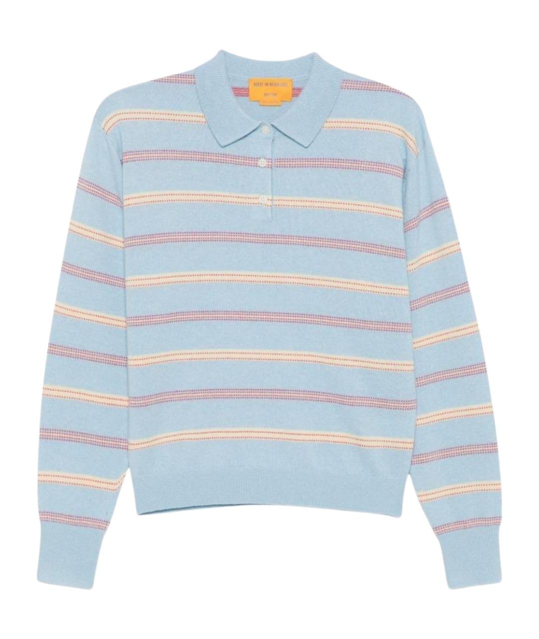 GUEST IN RESIDENCE Голубой кашемировый джемпер / свитер, фото 1