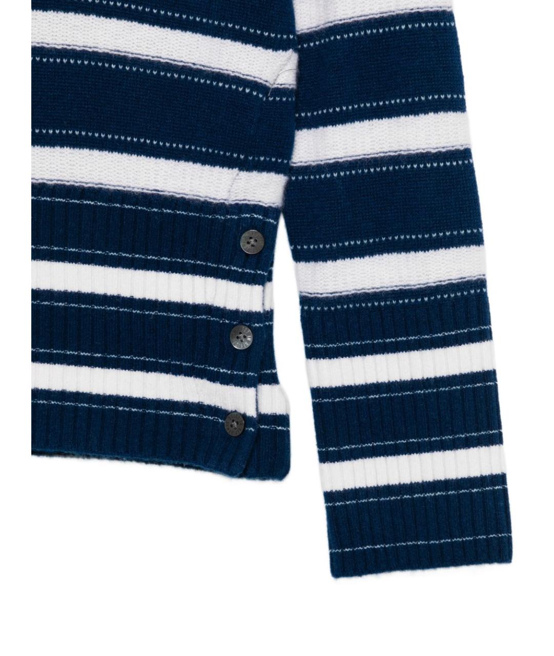 GUEST IN RESIDENCE Синий кашемировый джемпер / свитер, фото 2