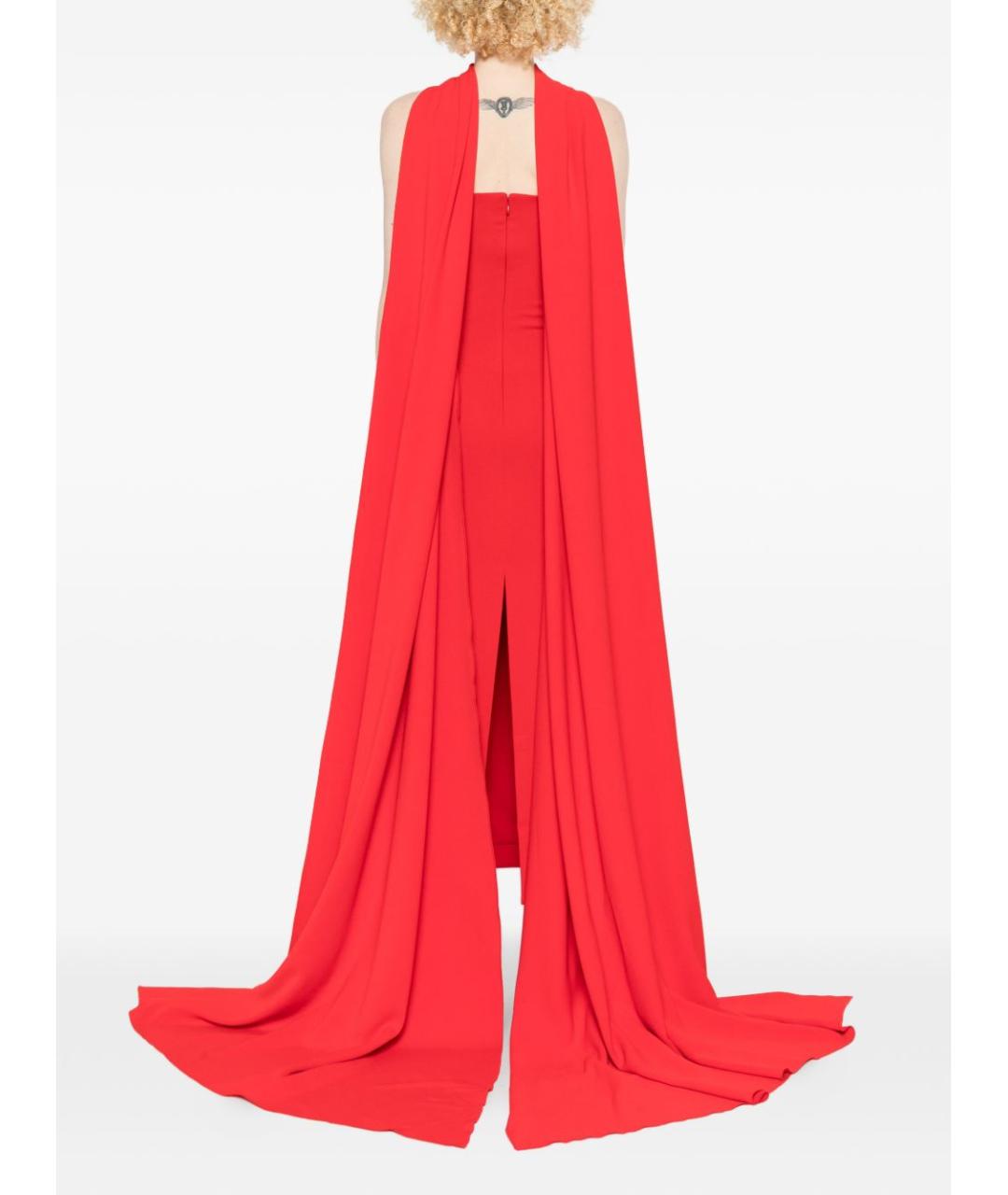 SOLACE LONDON Красное платье, фото 4